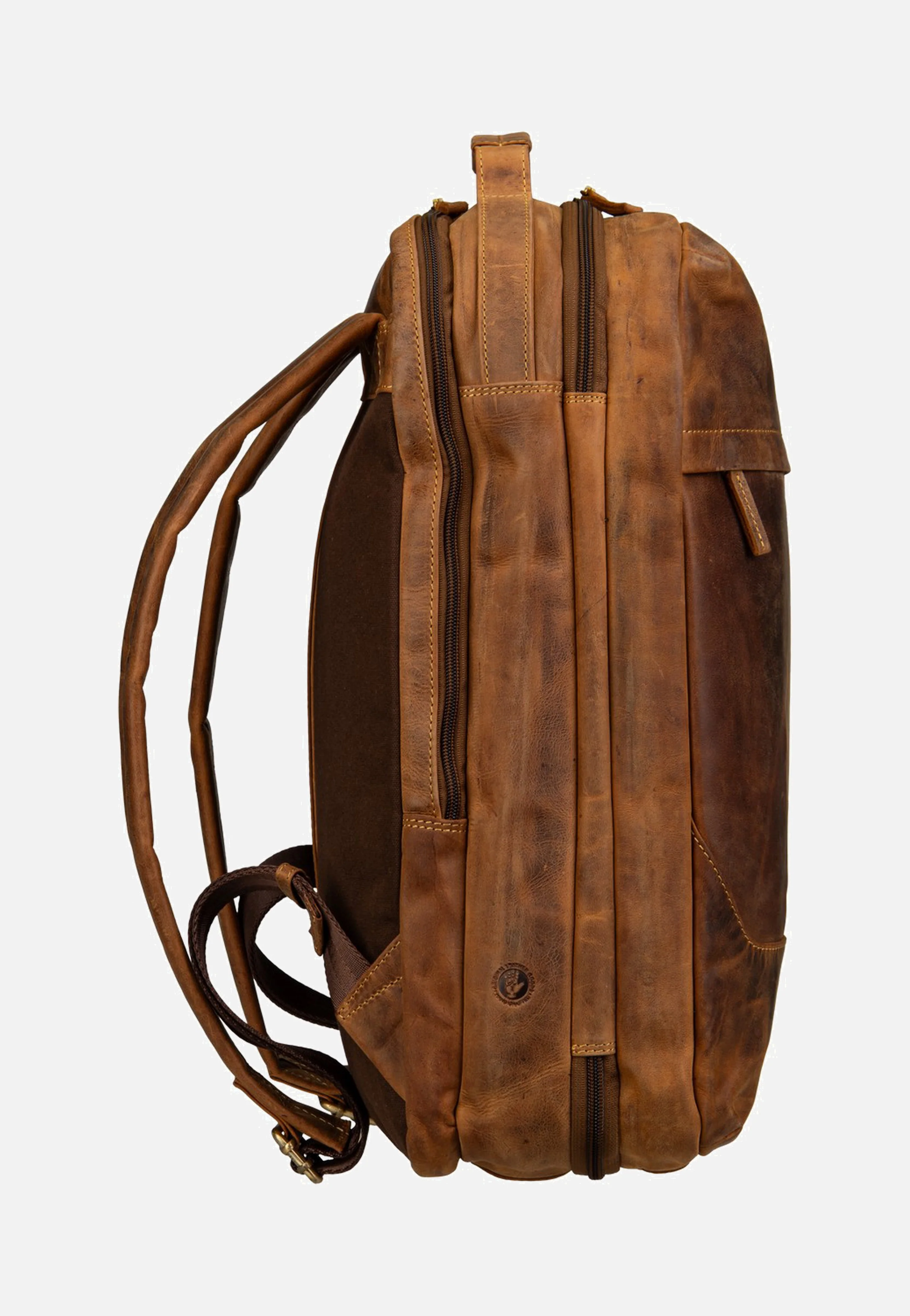 Vintage Overnighter XL Sattelbraun - Rucksack - Image 4