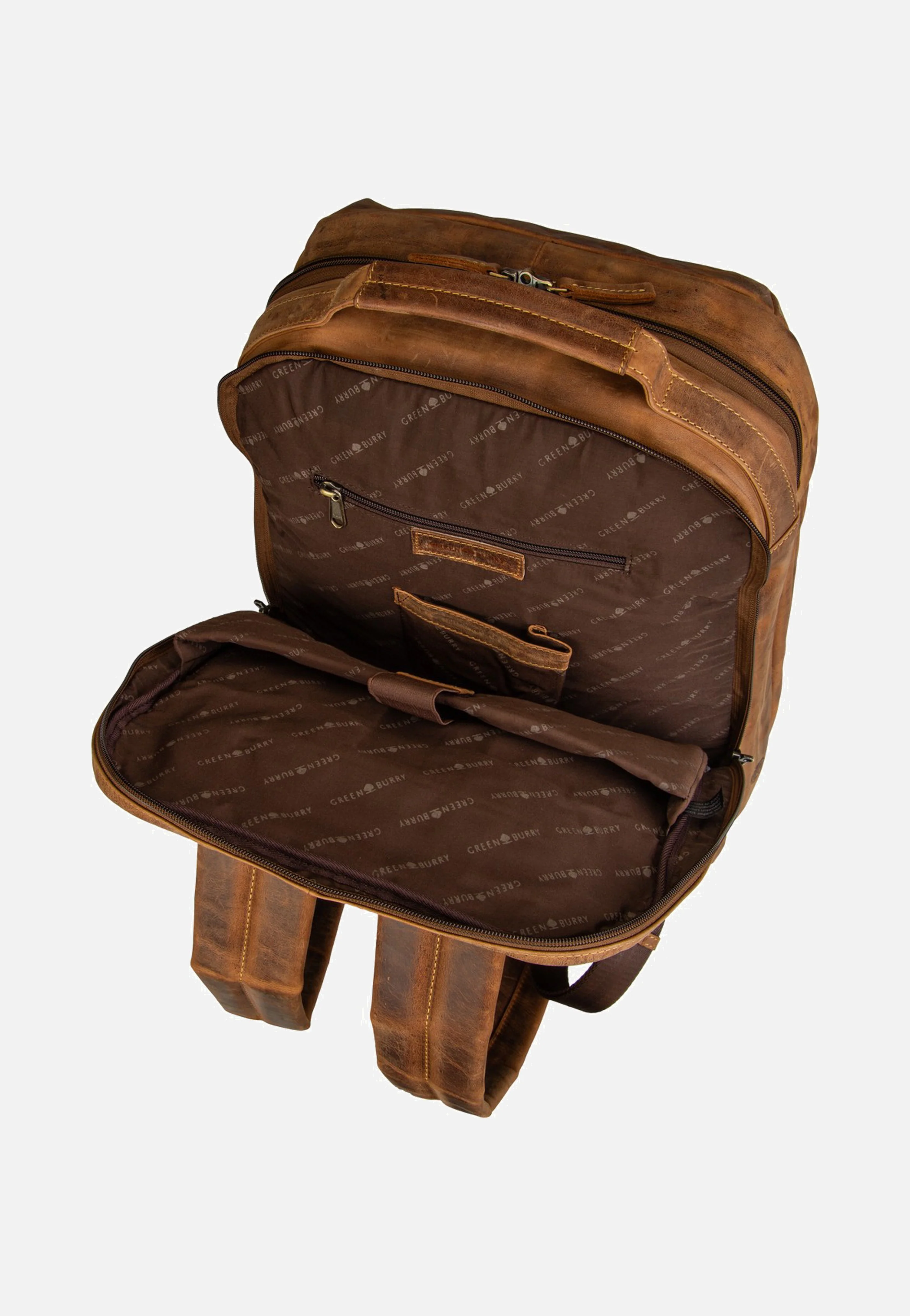 Vintage Overnighter XL Sattelbraun - Rucksack - Image 5
