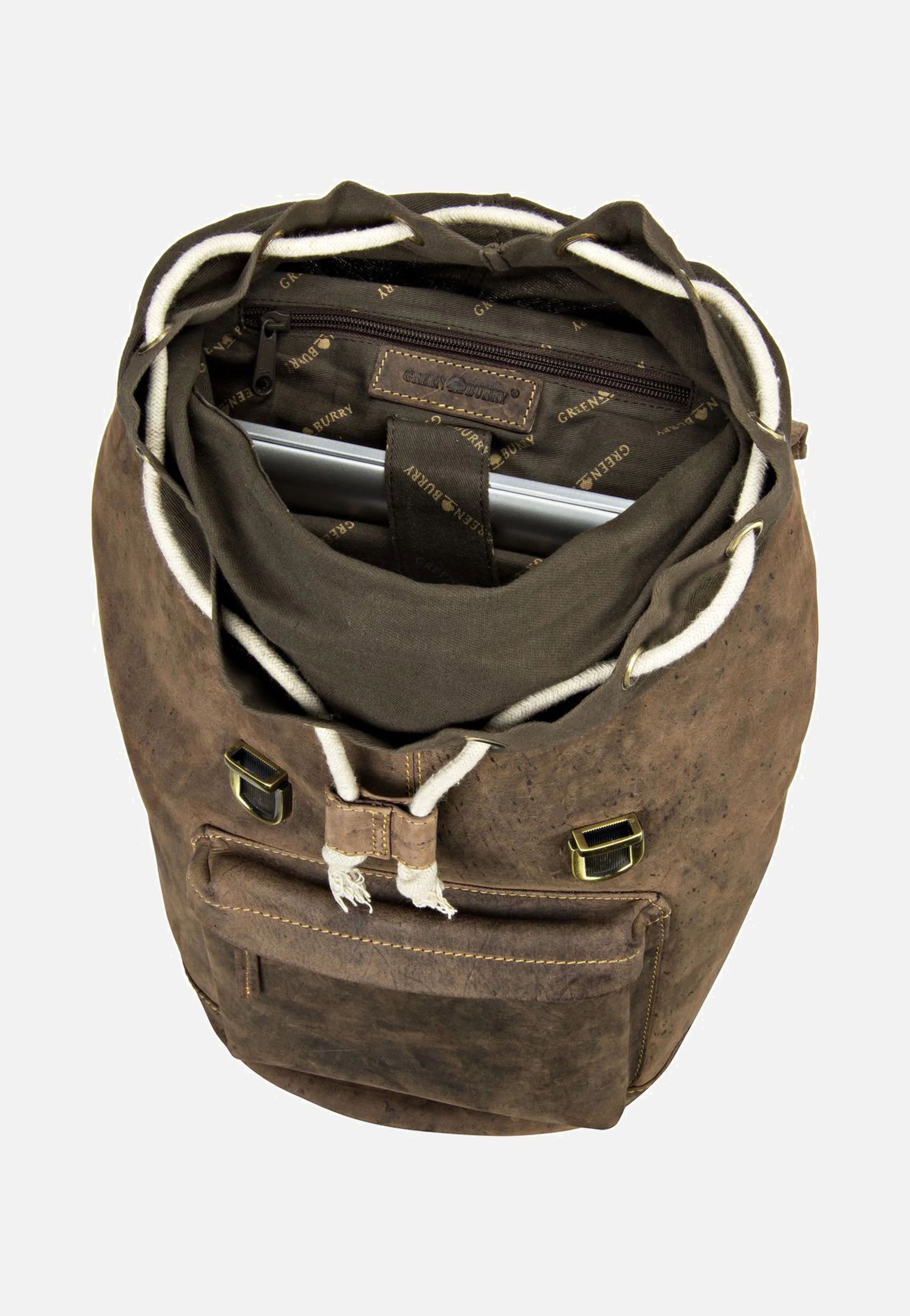 Vintage Retro Sattelbraun - Rucksack - Image 5