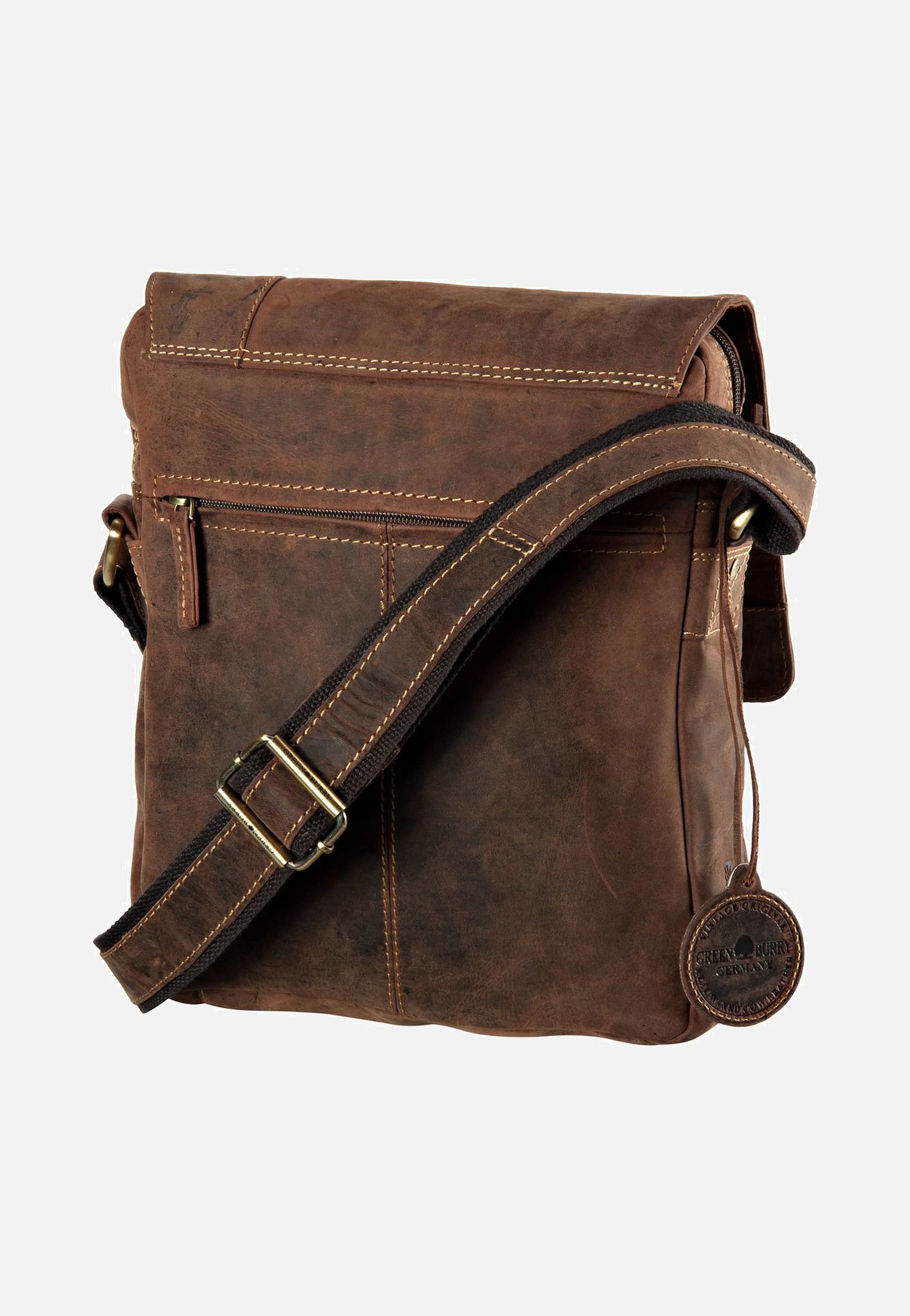 Vintage Revolver Bag Sattelbraun - Crossbody Bag - Image 2