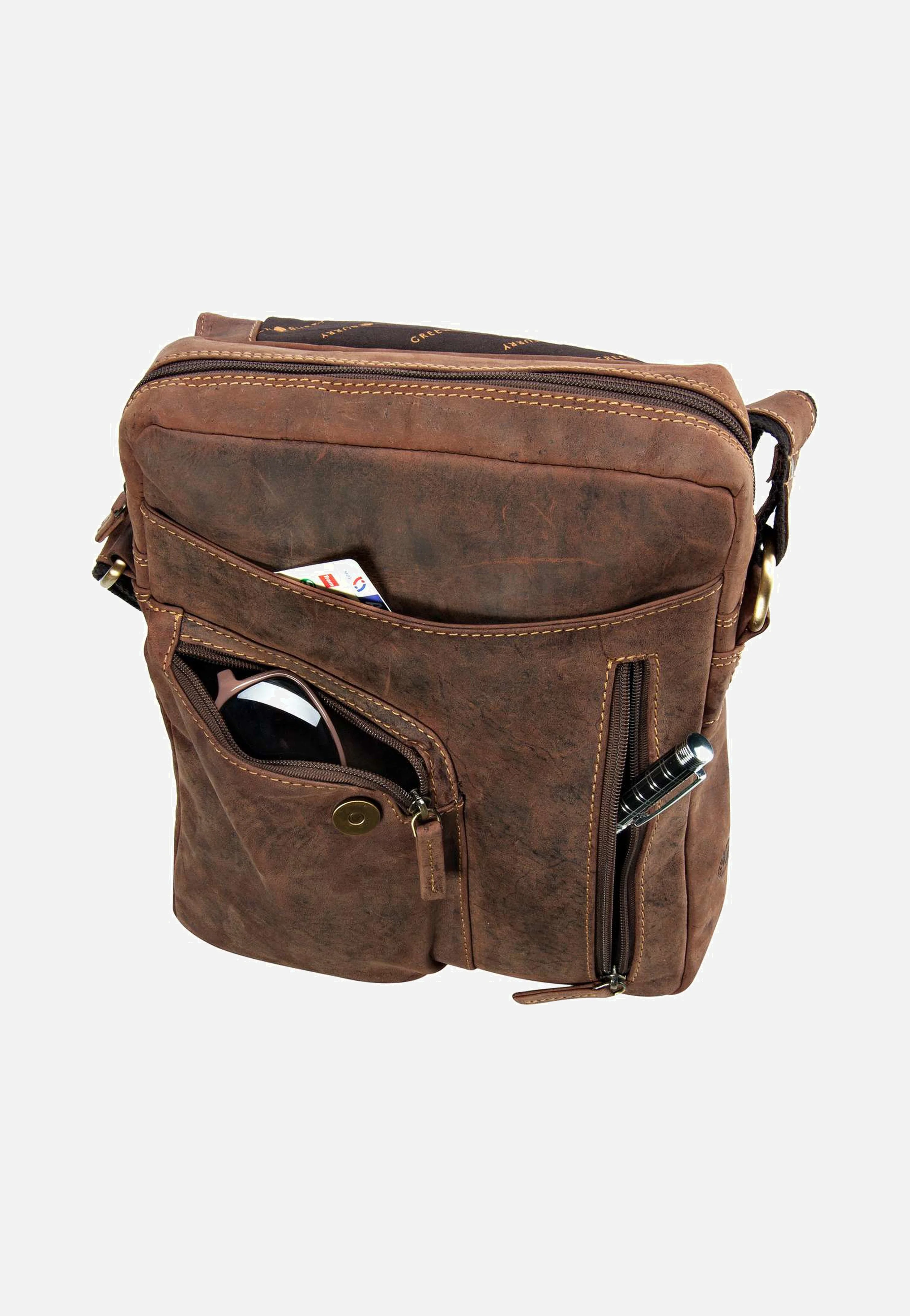 Vintage Revolver Bag Sattelbraun - Crossbody Bag - Image 5