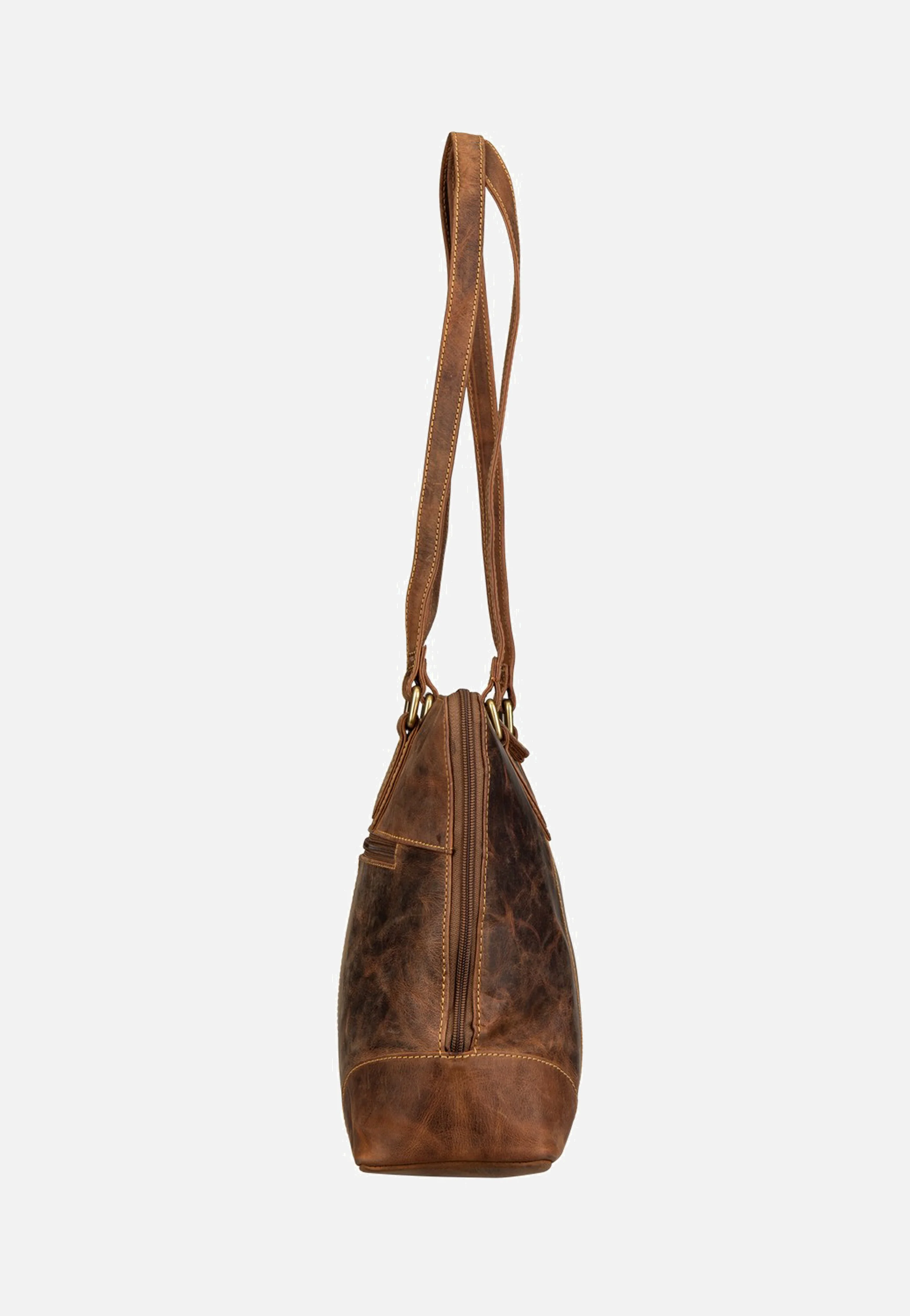 Vintage Rv-Shopper A4 Sattelbraun - Shopper - Image 4