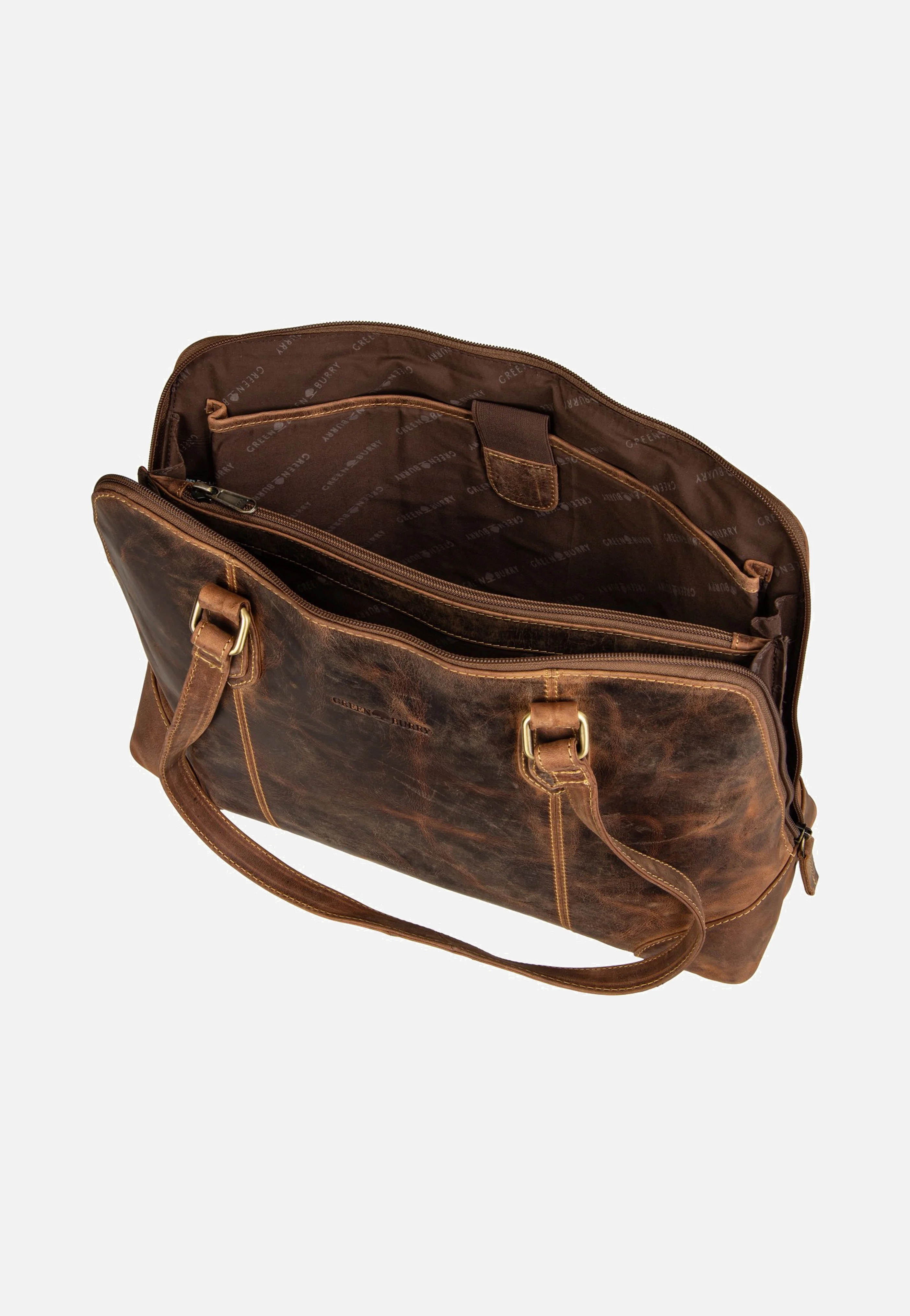 Vintage Rv-Shopper A4 Sattelbraun - Shopper - Image 5