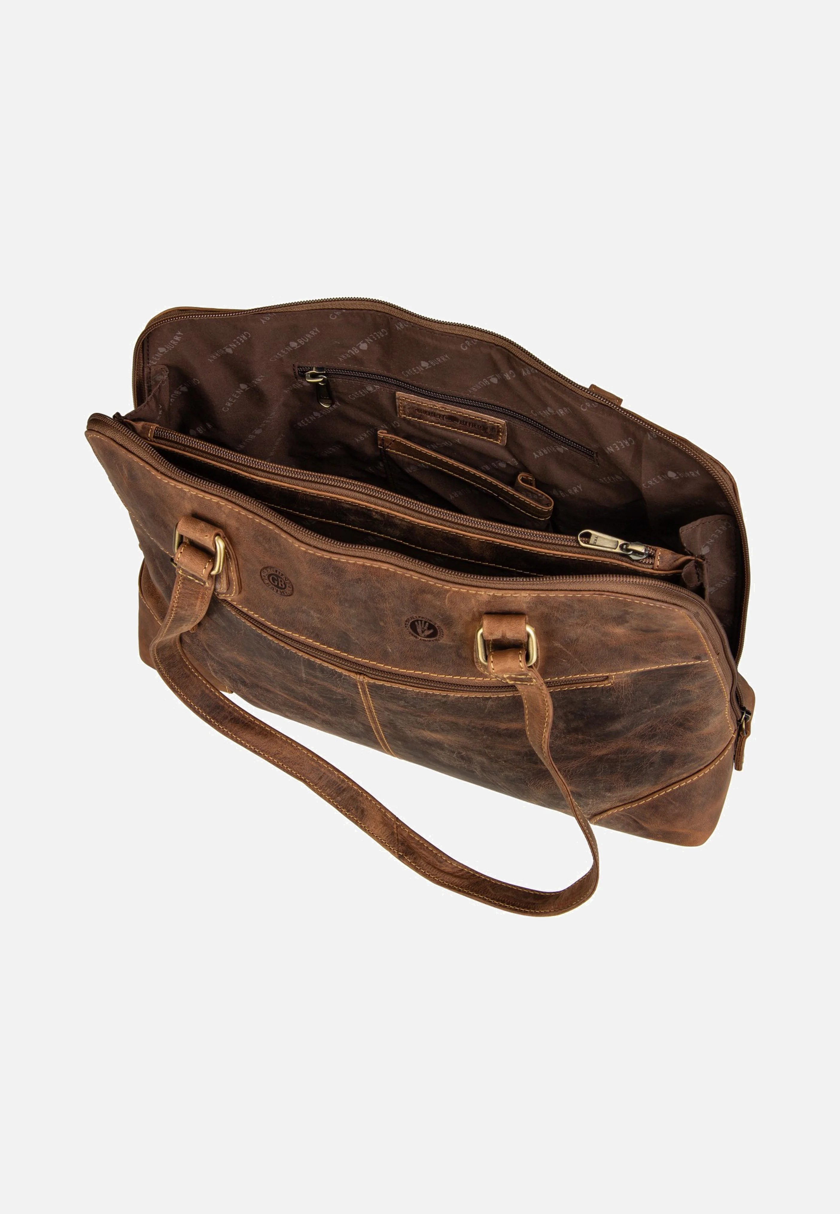 Vintage Rv-Shopper A4 Sattelbraun - Shopper - Image 6