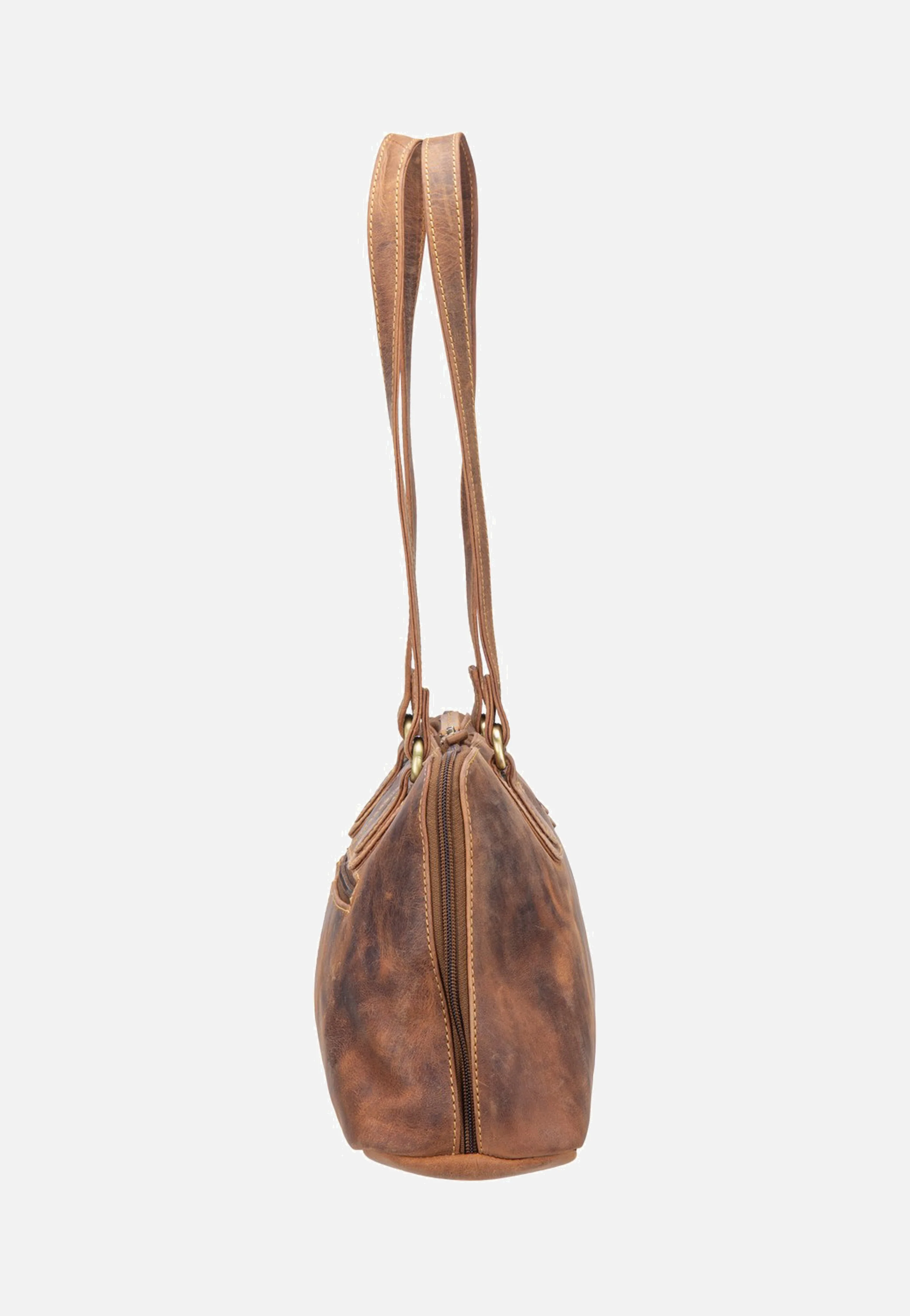 Vintage Rv-Shopper Small Sattelbraun - Einkaufstasche - Image 3
