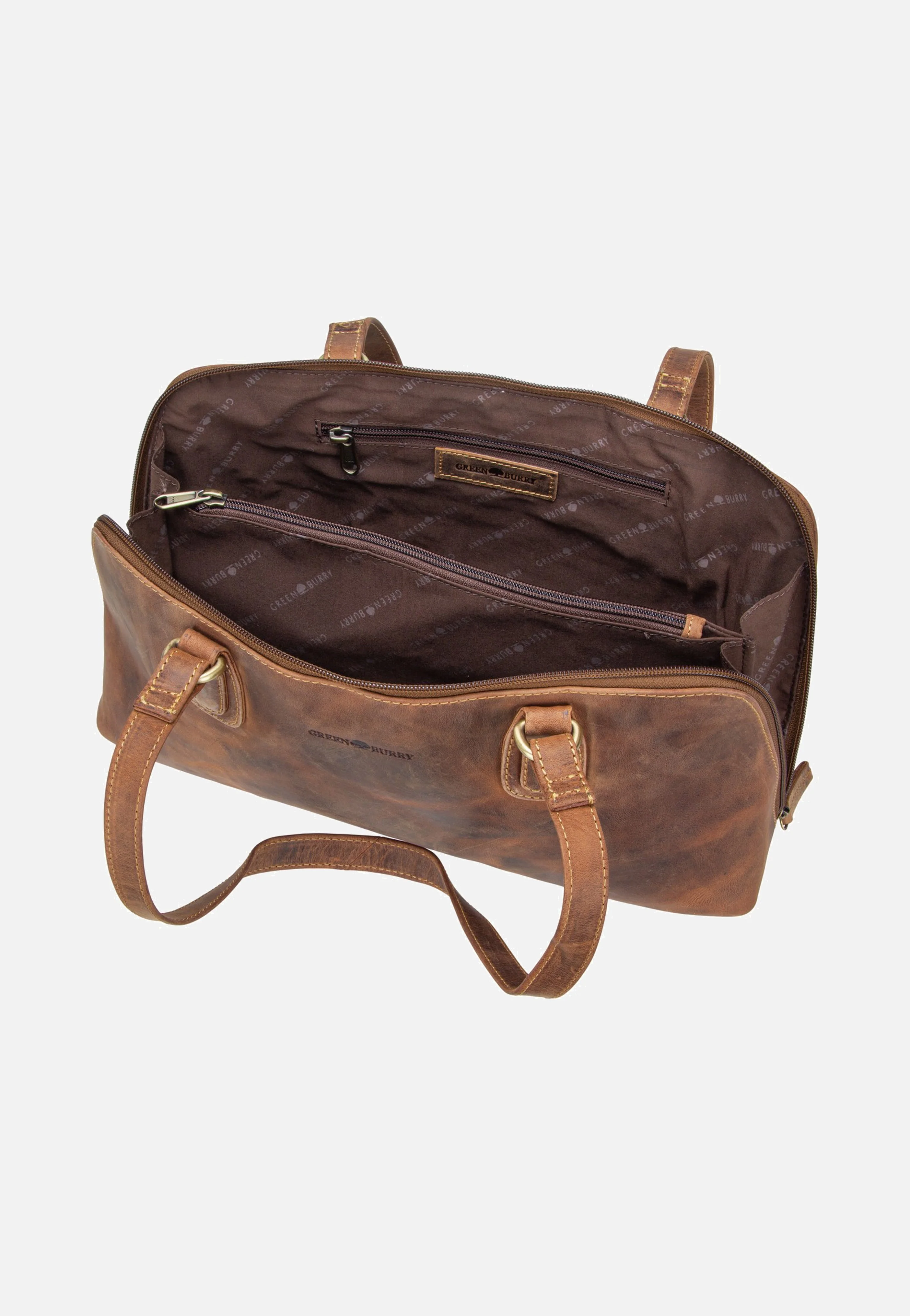 Vintage Rv-Shopper Small Sattelbraun - Einkaufstasche - Image 5