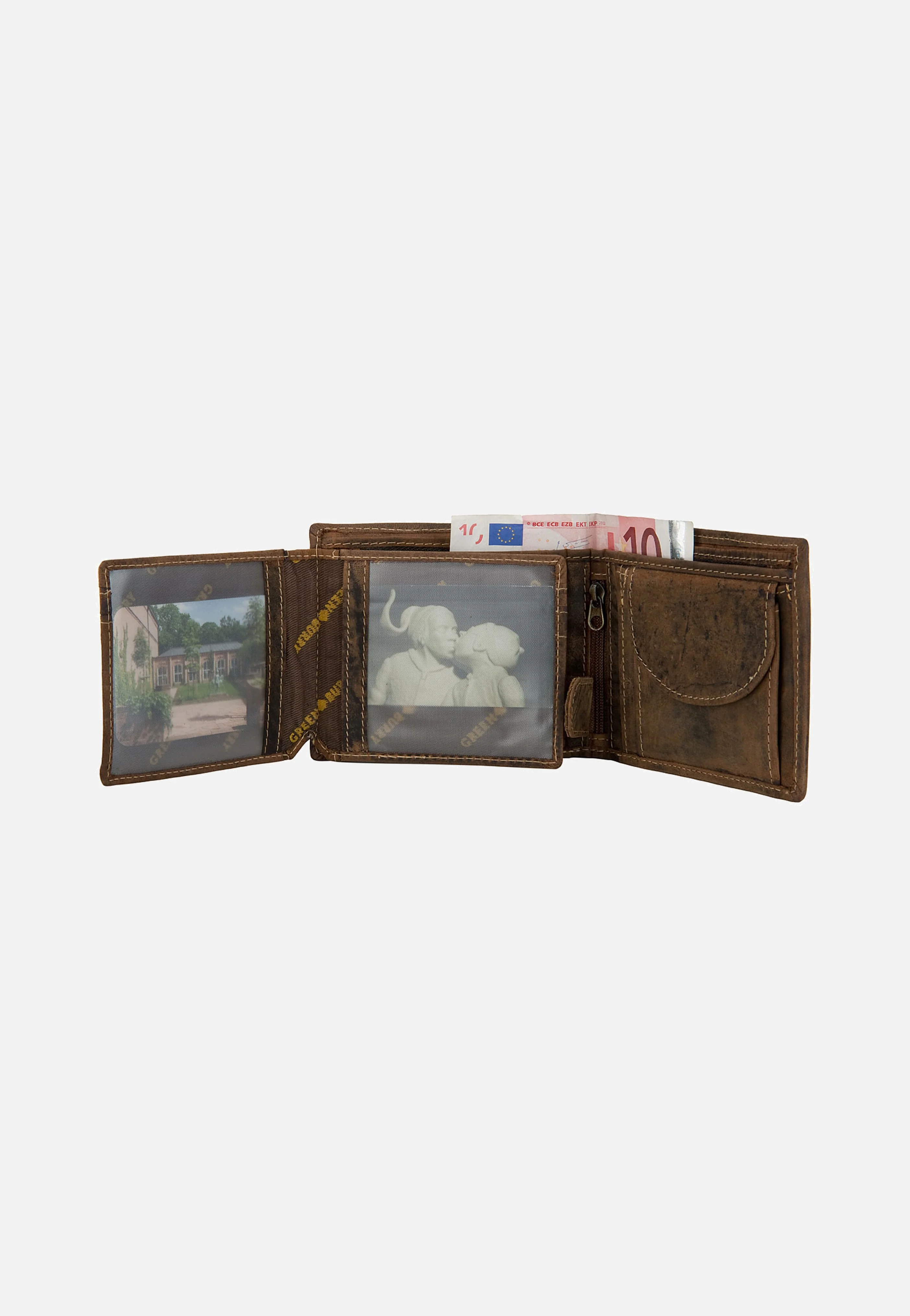 Vintage Save Sattelbraun - Portemonnaie - Image 5