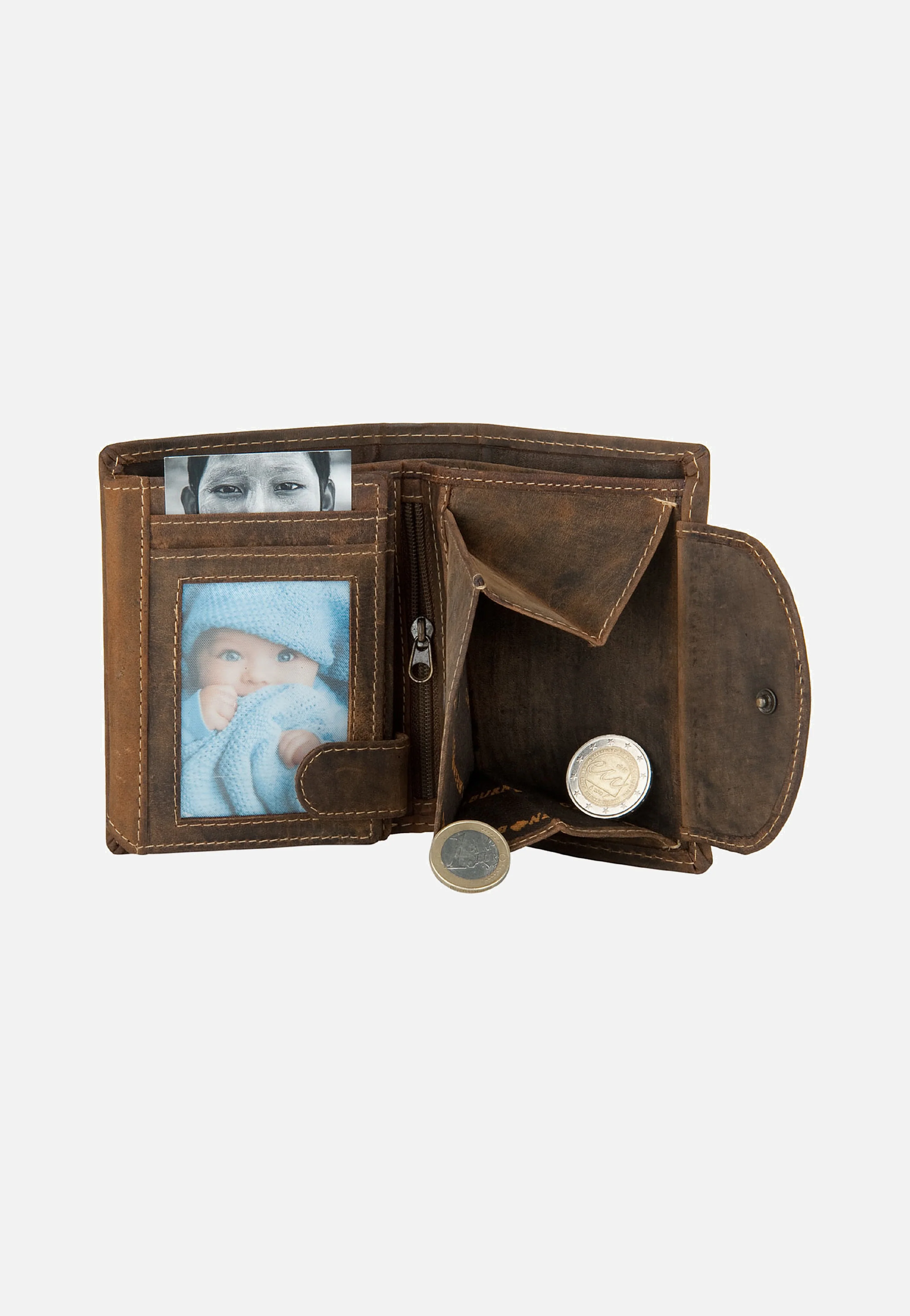 Vintage Save Sattelbraun - Portemonnaie - Image 7