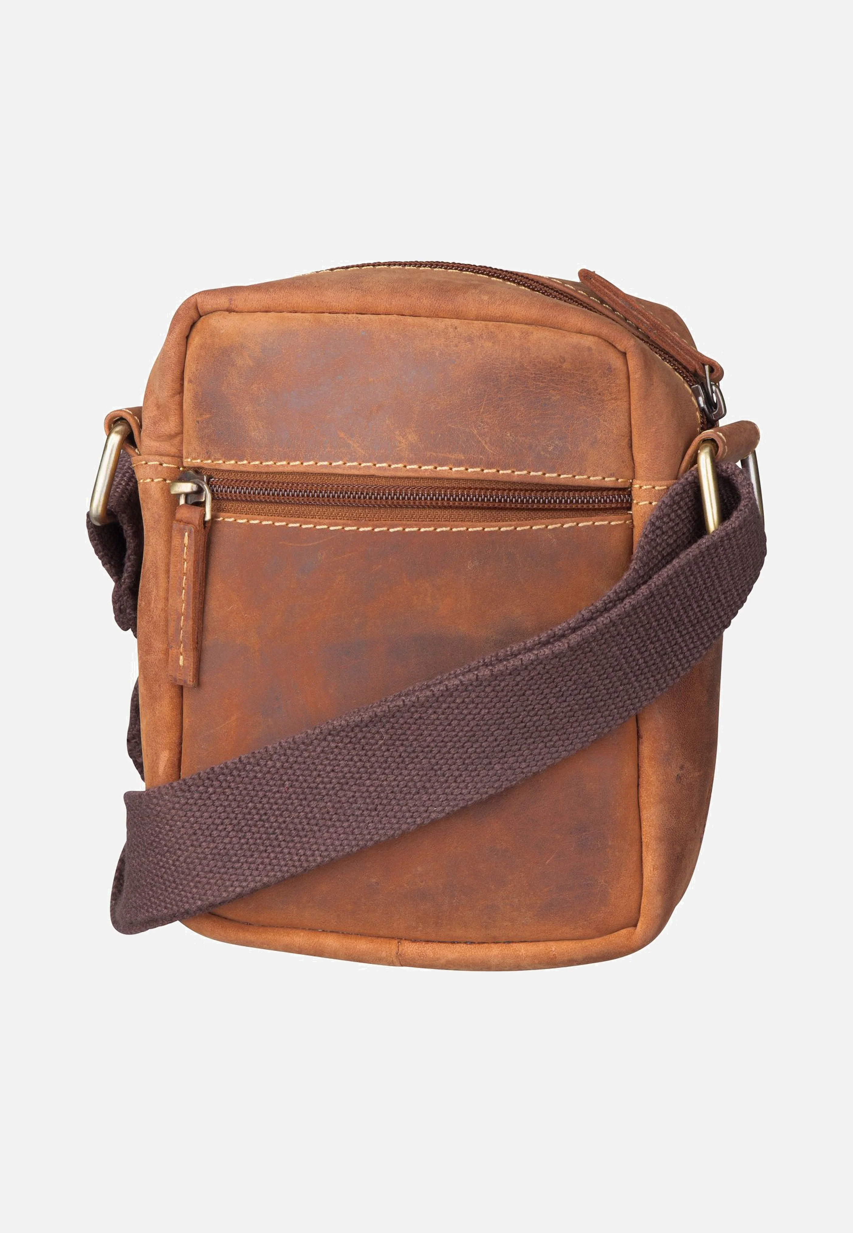 Vintage Travel 1611 Brown - Crossbody Bag - Image 2