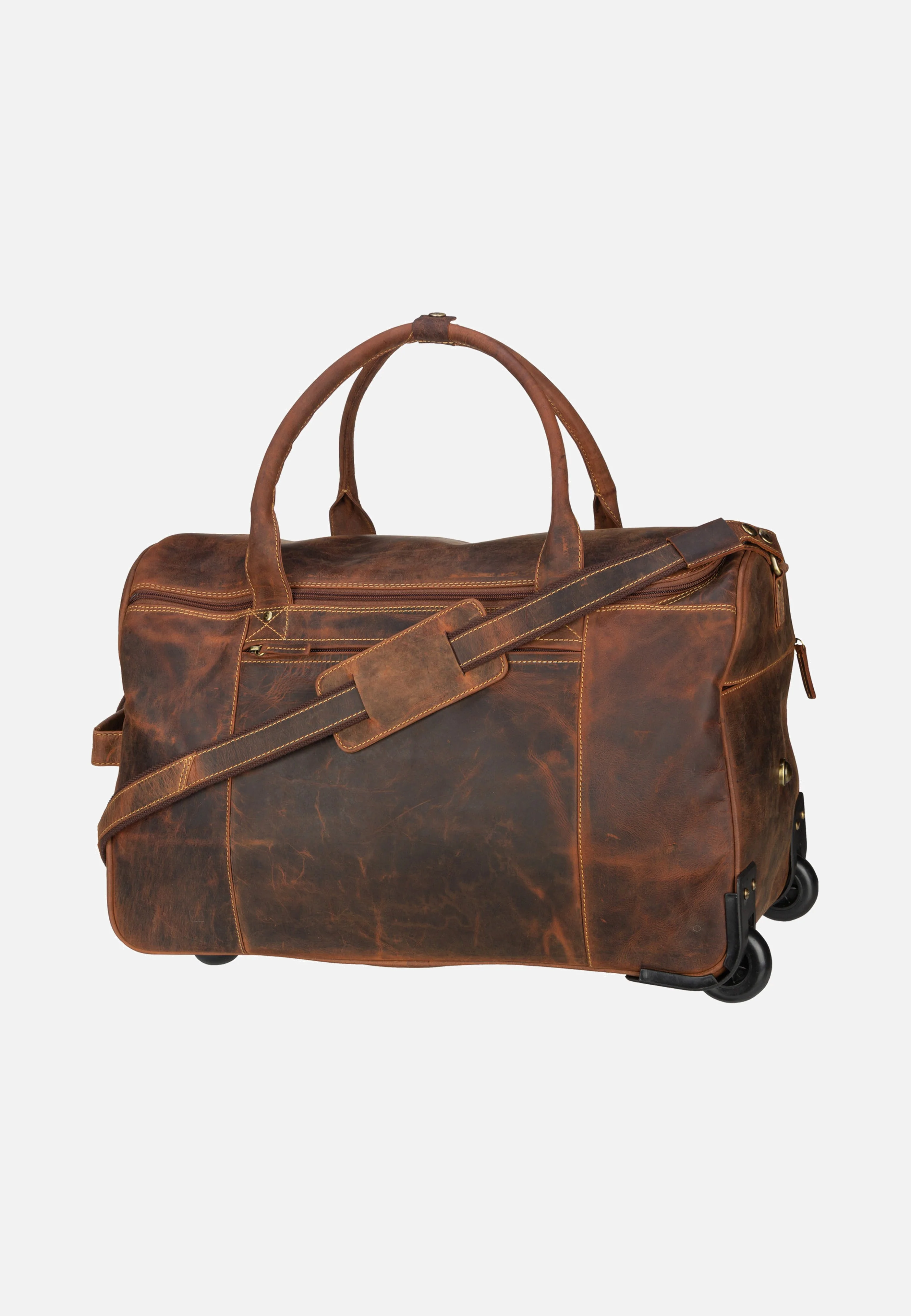 Vintage Traveller 1736 Sattelbraun - Travel Bag - Image 2