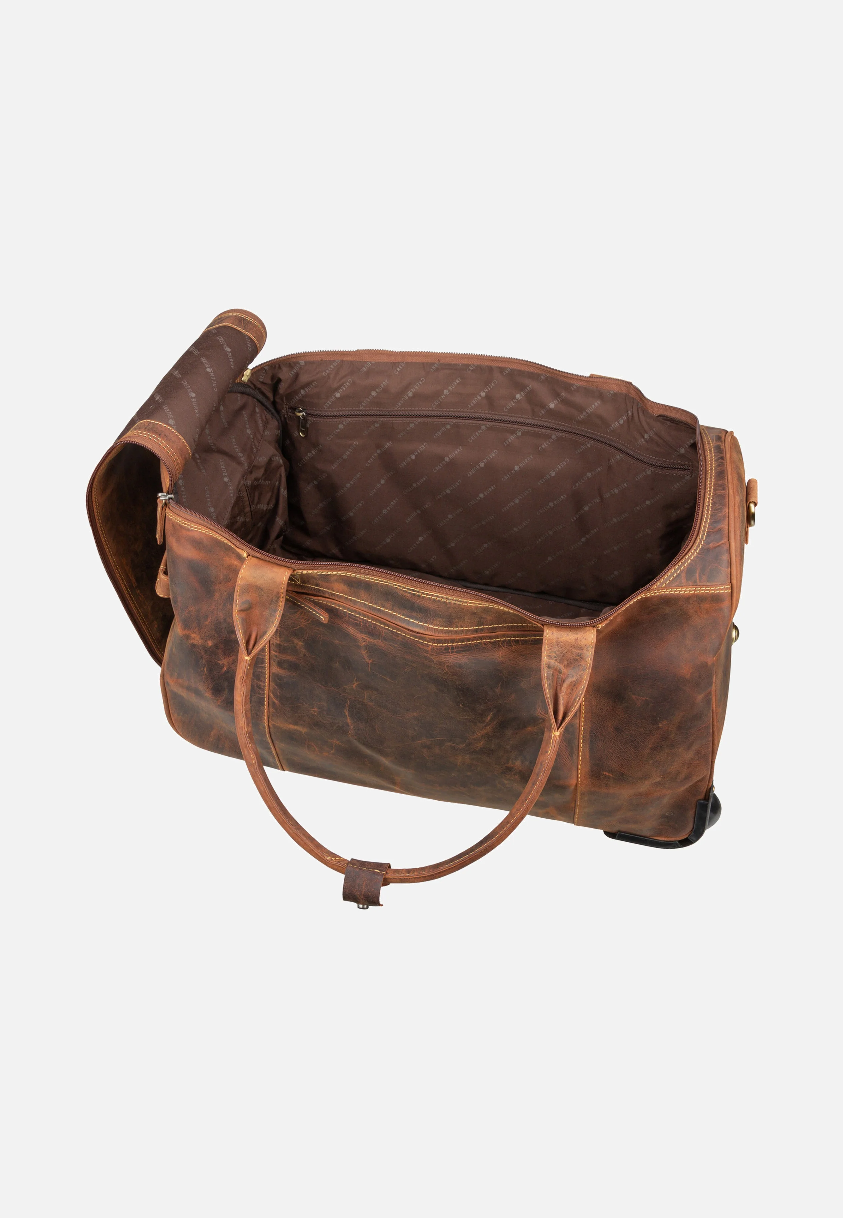 Vintage Traveller 1736 Sattelbraun - Travel Bag - Image 4