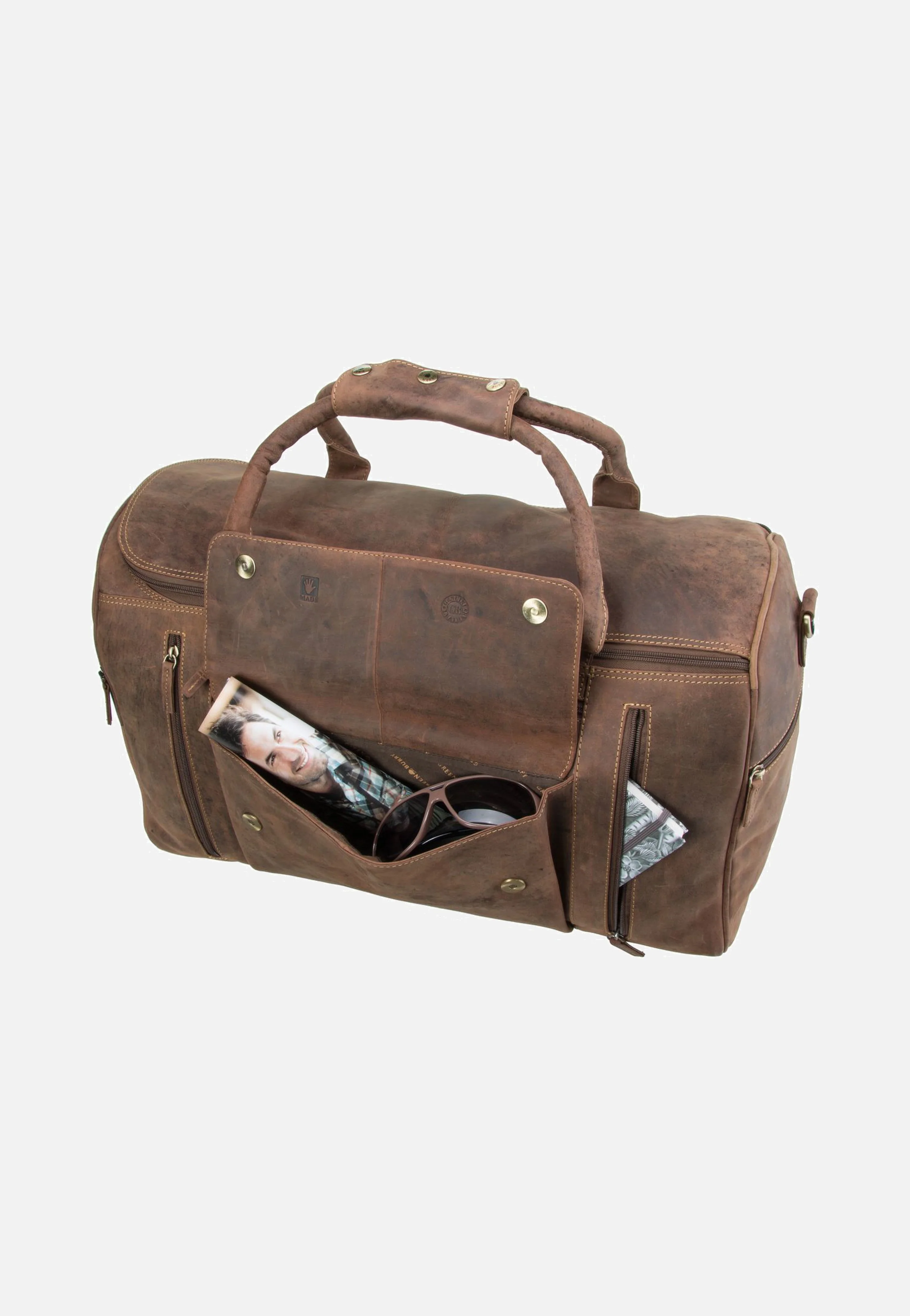 Vintage Traveller Sattelbraun - Weekender - Image 3