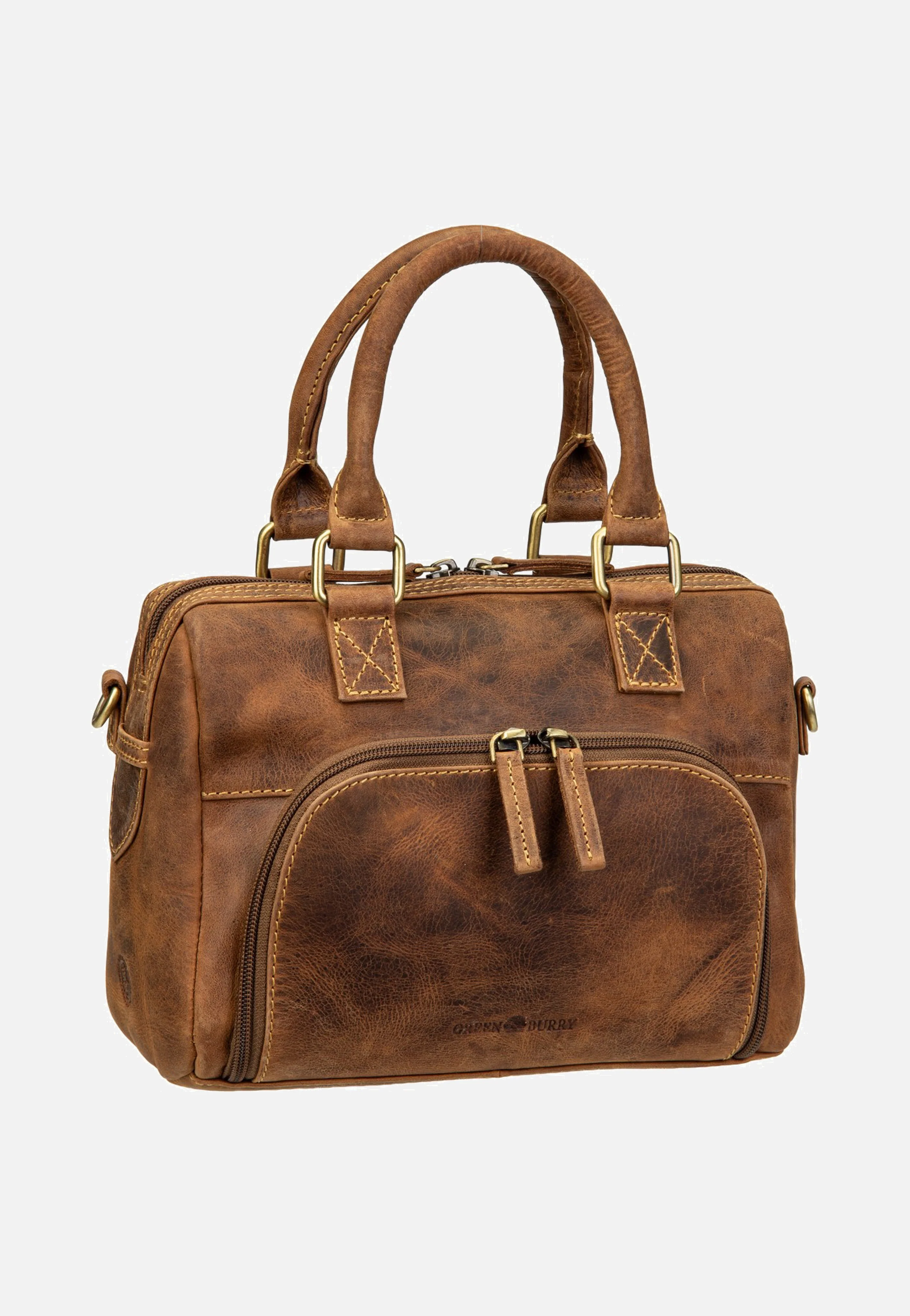 Vintage UmhÀngetasche 1445 Sattelbraun - Tote Bag