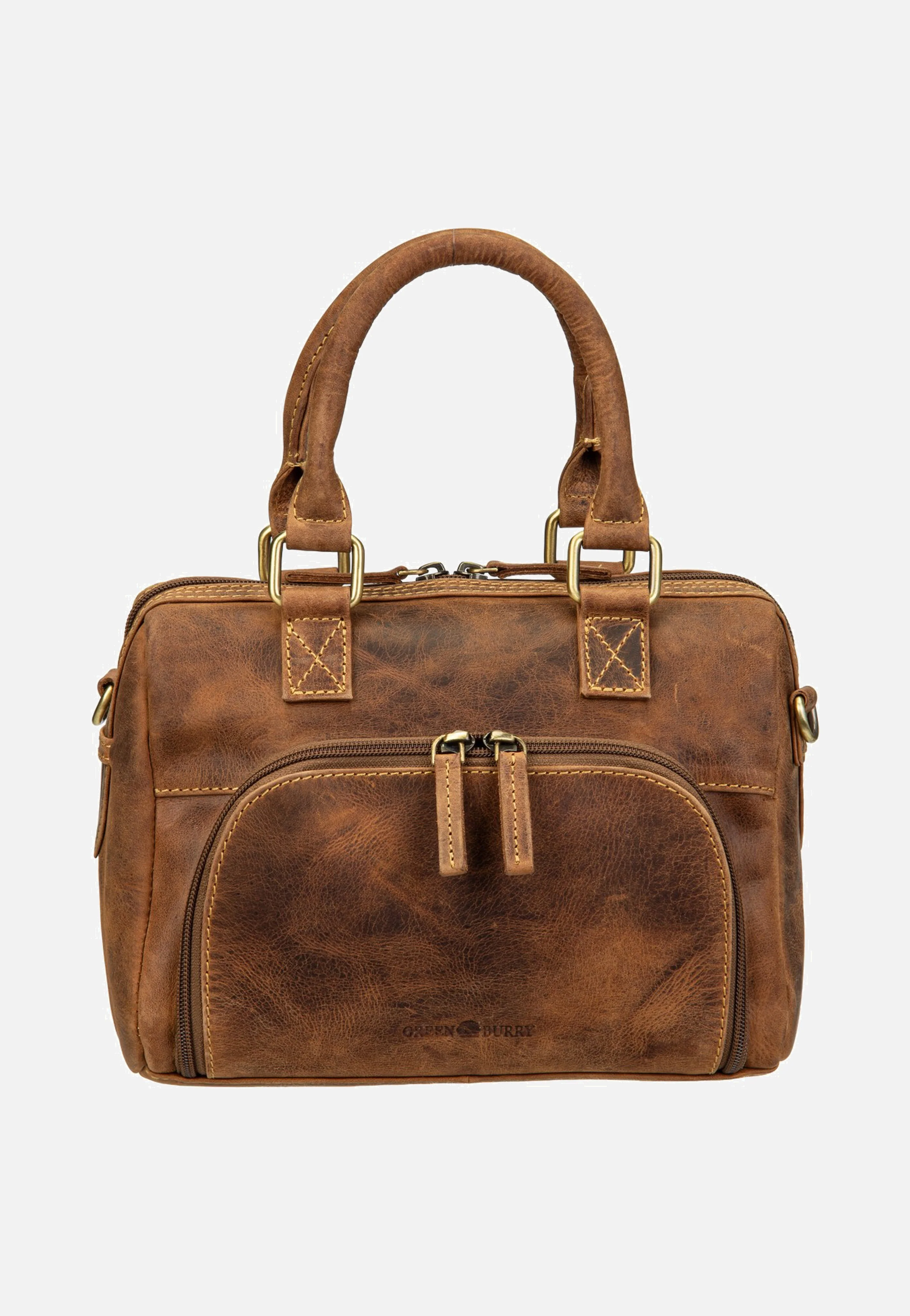 Vintage UmhÀngetasche 1445 Sattelbraun - Tote Bag - Image 2