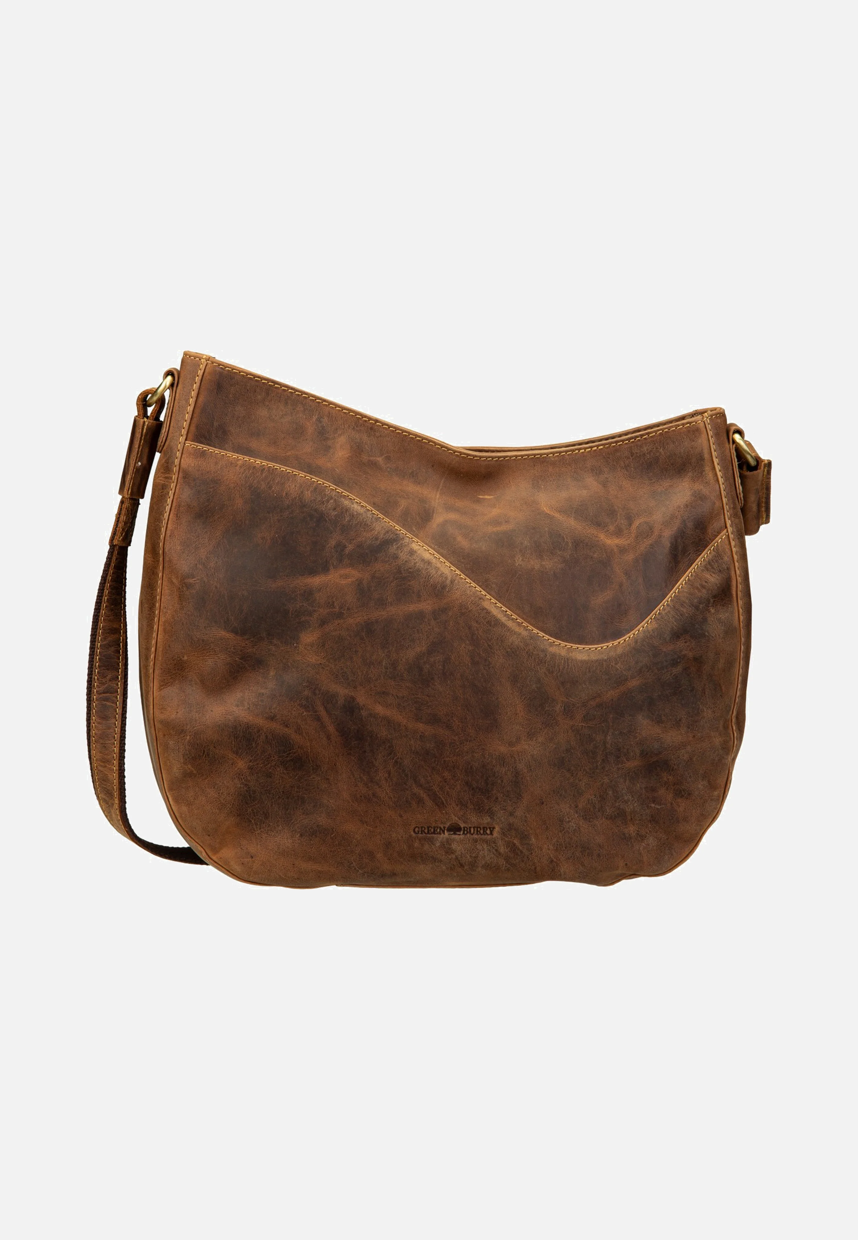 Vintage Wave Hobo Sattelbraun - Hobo Bag - Image 2
