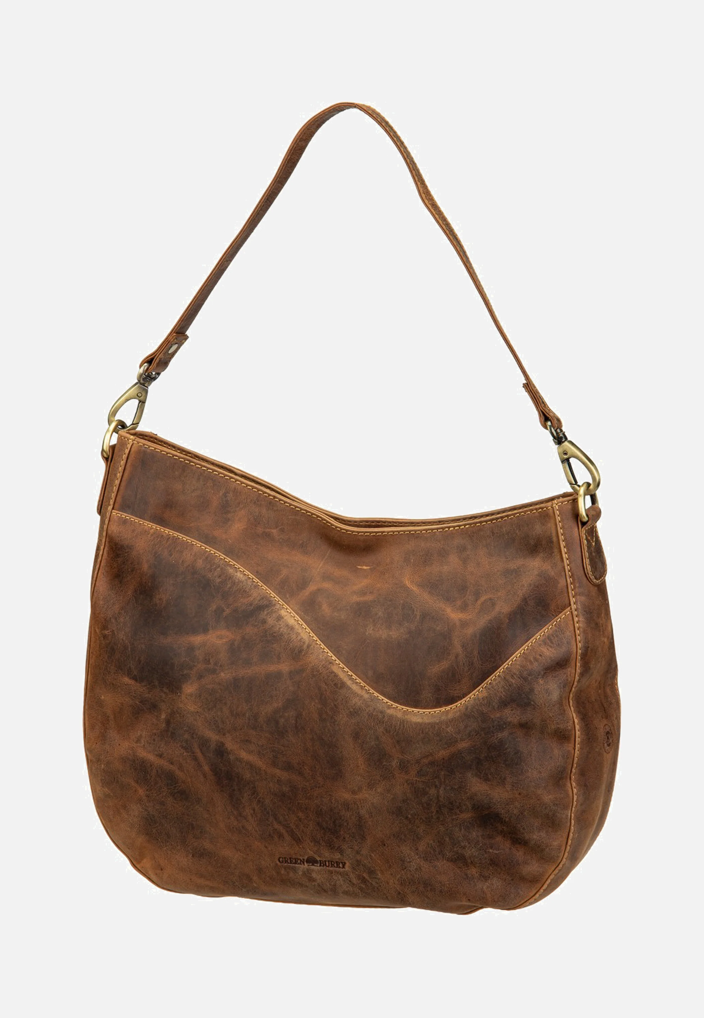 Vintage Wave Hobo Sattelbraun - Hobo Bag - Image 5