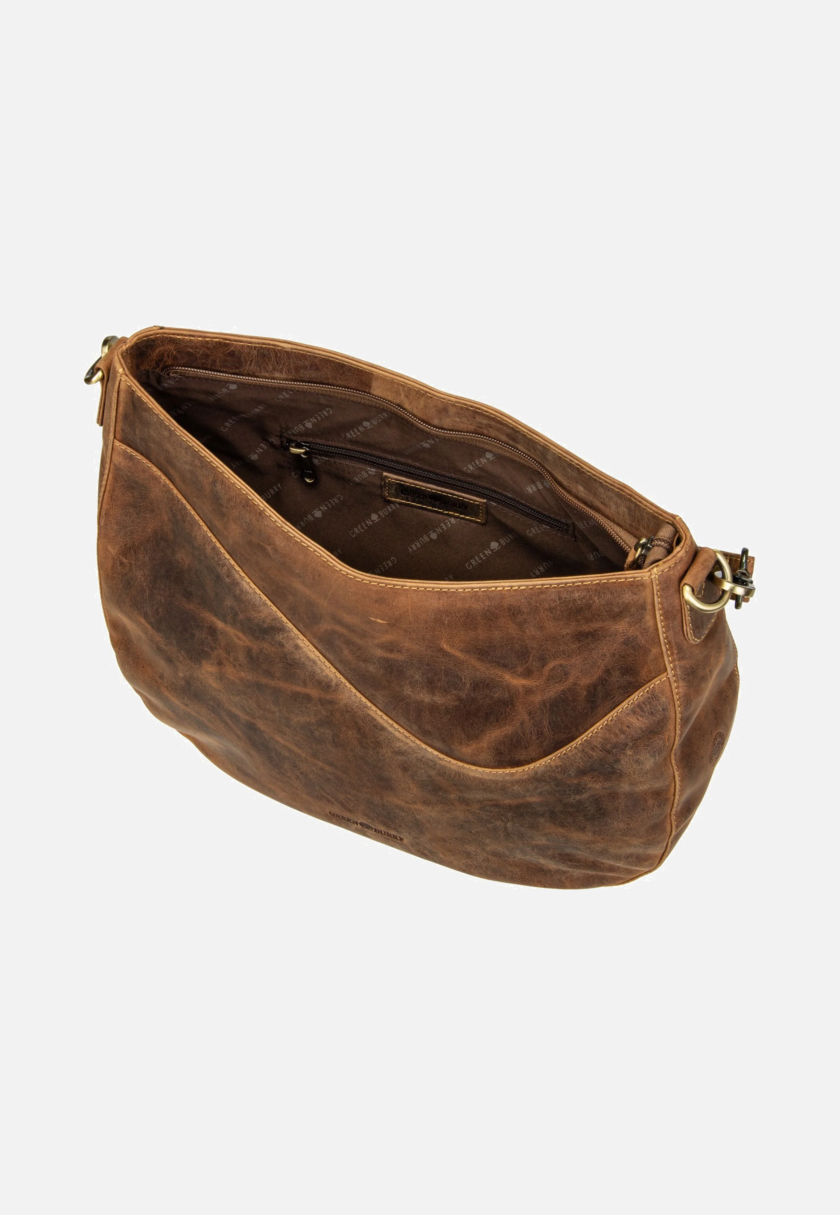 Vintage Wave Hobo Sattelbraun - Hobo Bag - Image 6