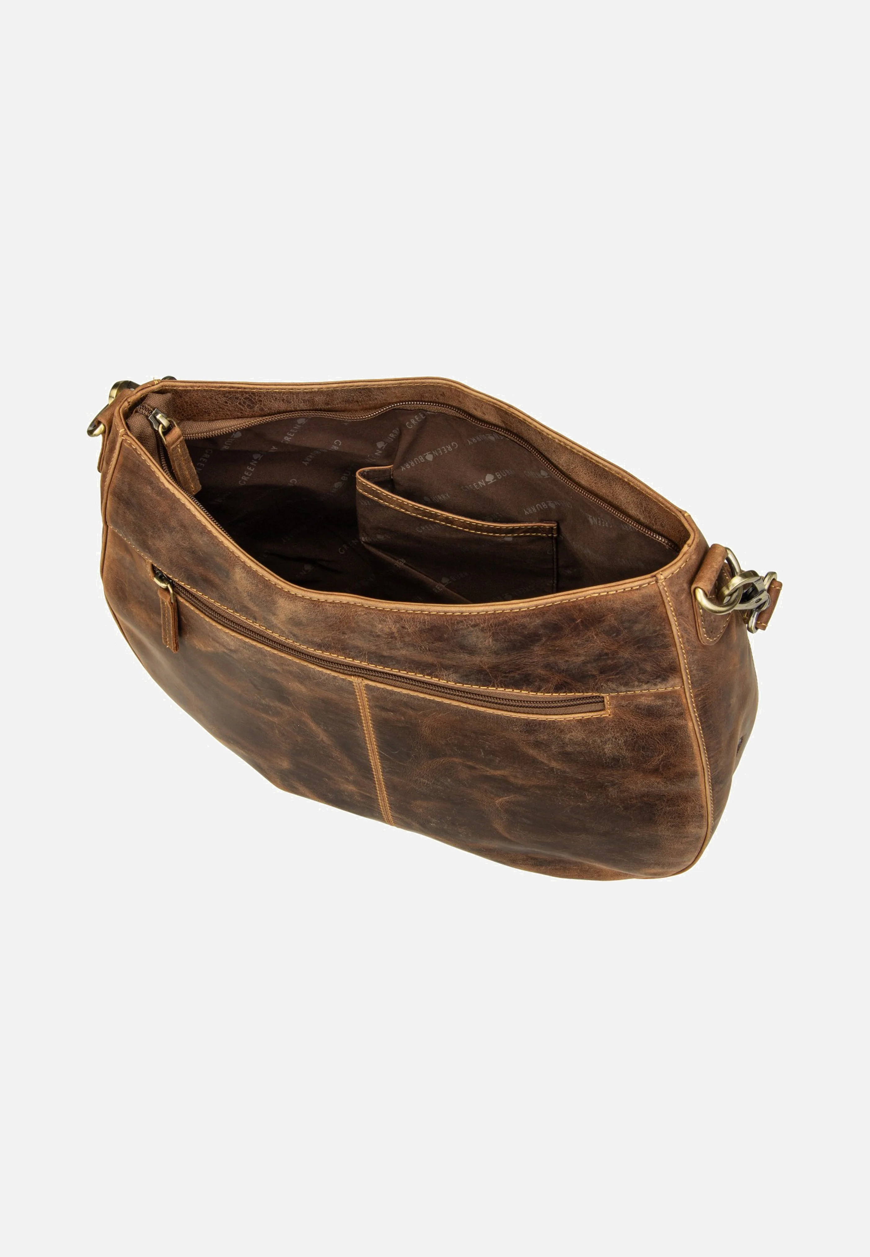 Vintage Wave Hobo Sattelbraun - Hobo Bag - Image 7