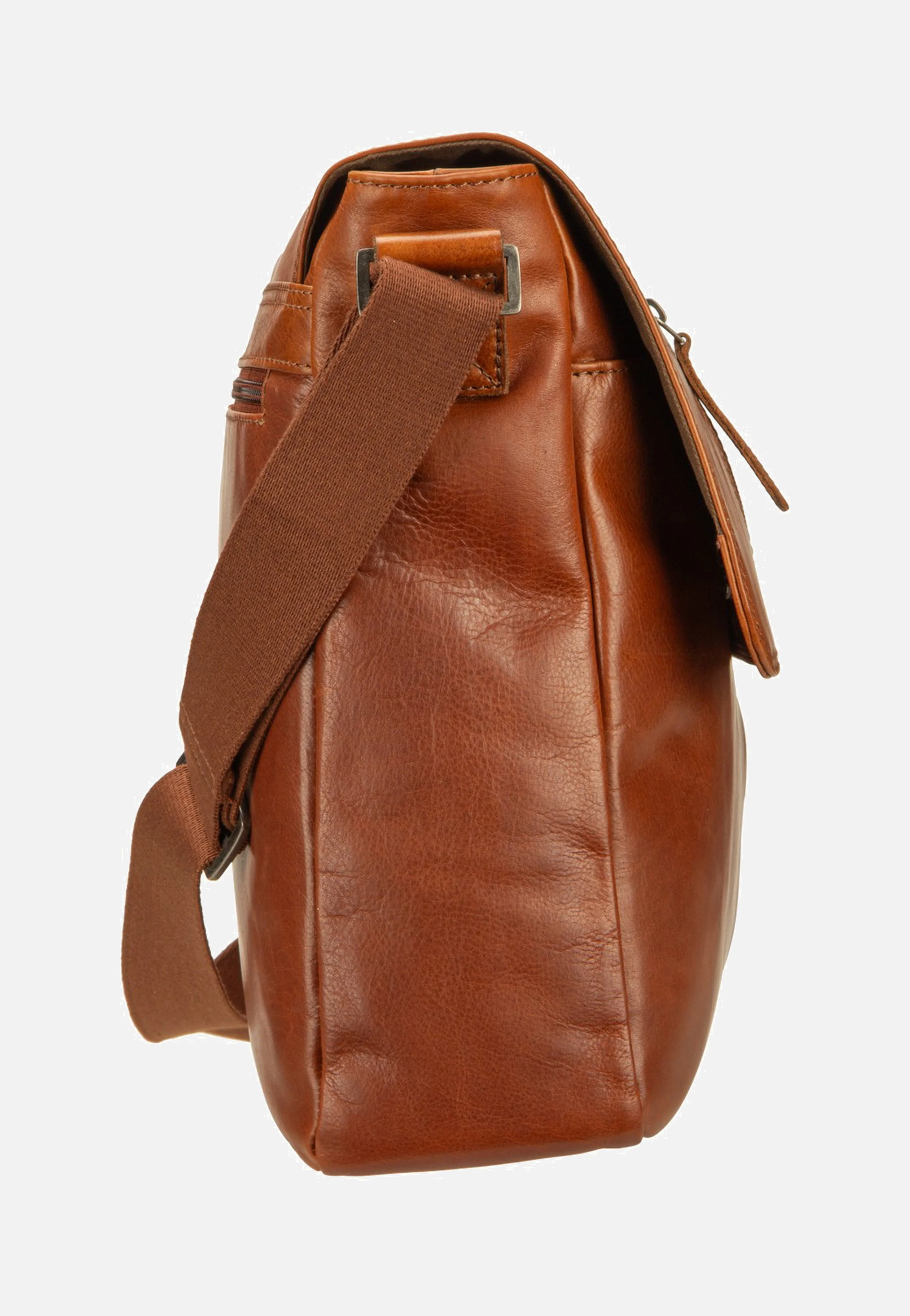 Waxy Vintage A4 Messenger Tobacco Nut - Umhängetasche - Image 4