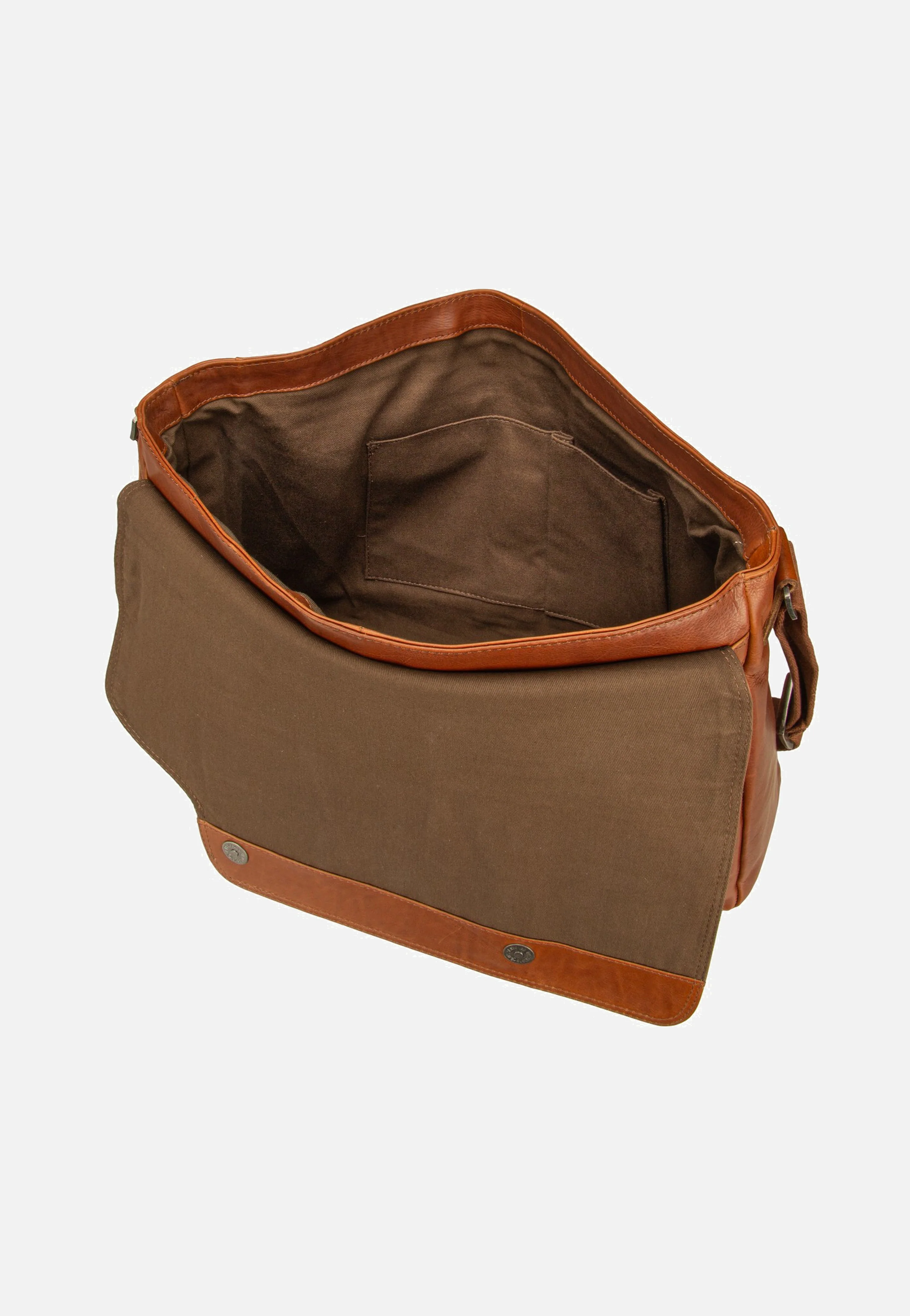 Waxy Vintage A4 Messenger Tobacco Nut - Umhängetasche - Image 6