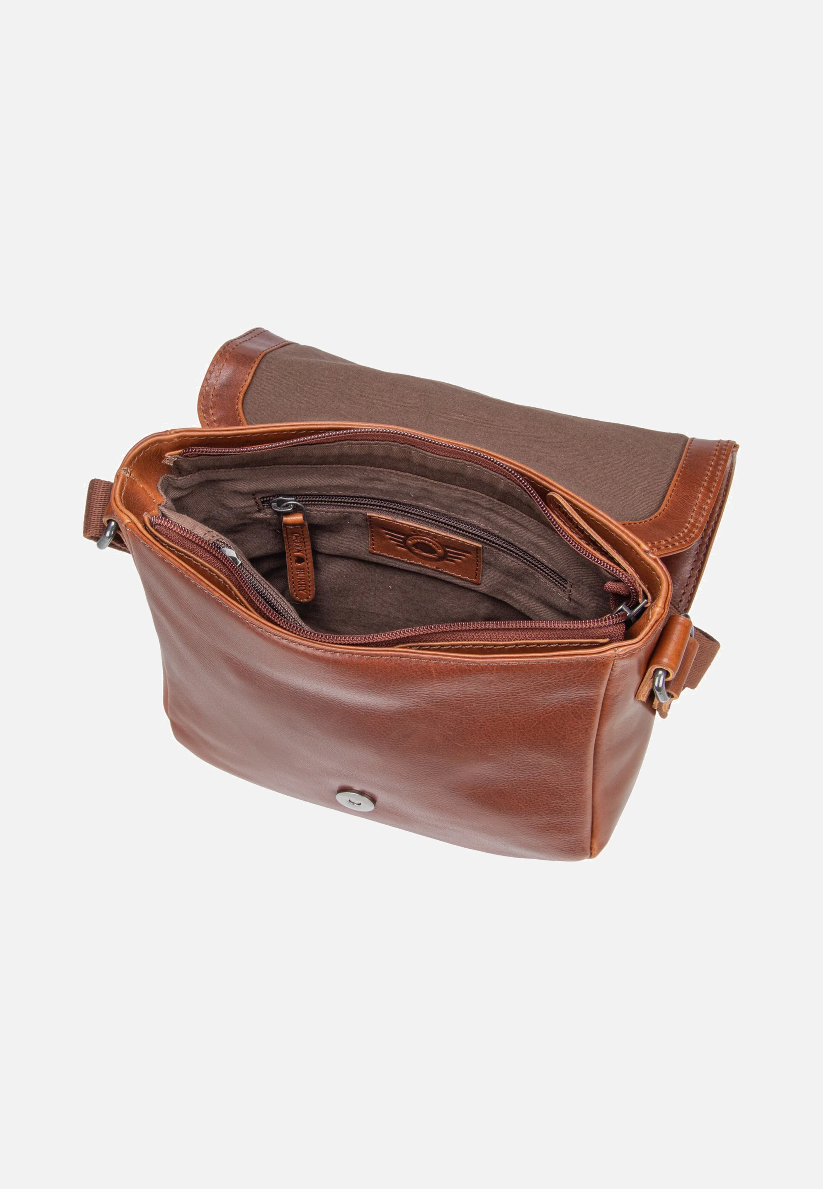 Waxy Vintage Crossbody Bag Tobacco Nut - Crossbody Bag - Image 6