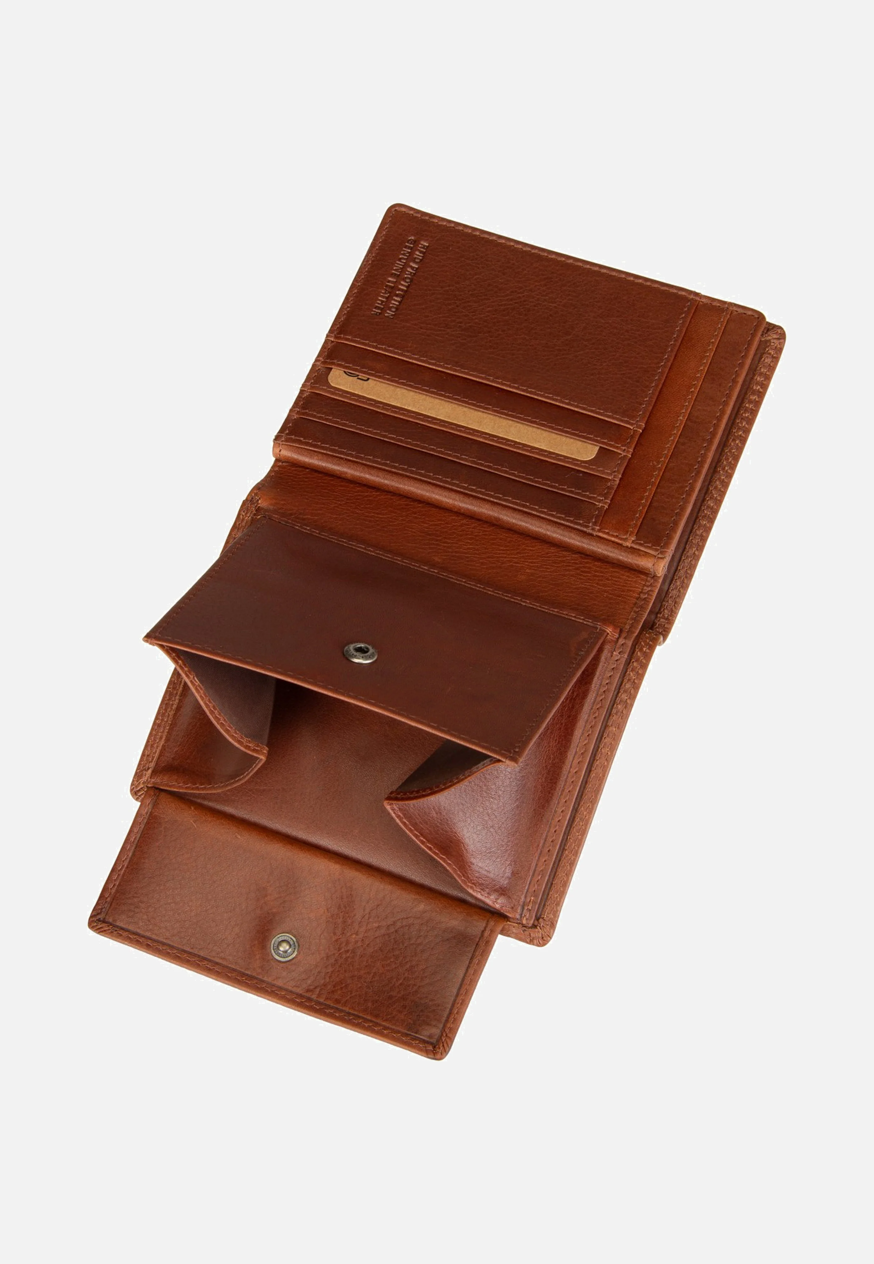Waxy Vintage Kombibörse 2Tlg. RFID Tobacco Nut - Portemonnaie - Image 8