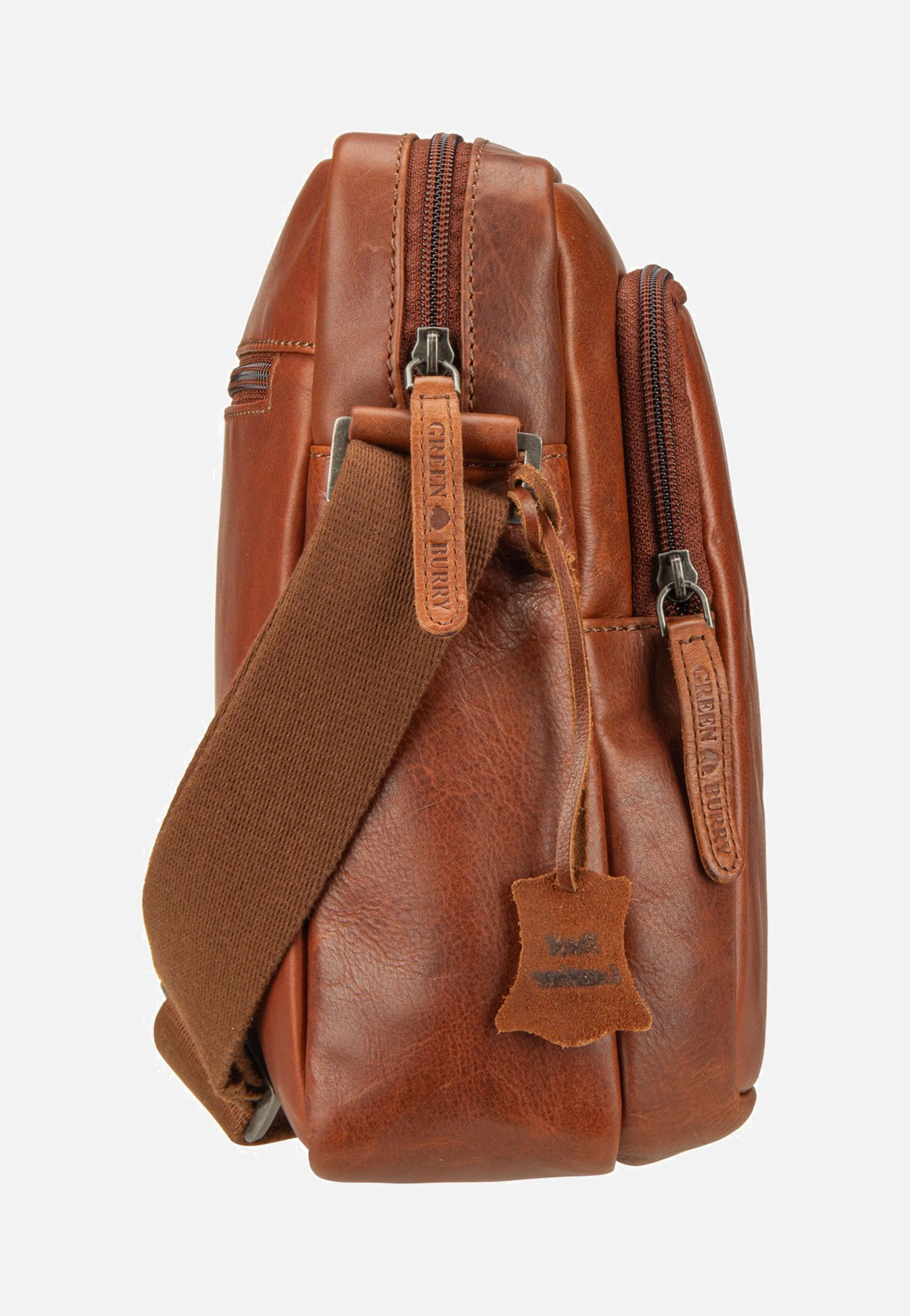 Waxy Vintage Shoulderbag Tobacco Nut - Crossbody Bag - Image 4