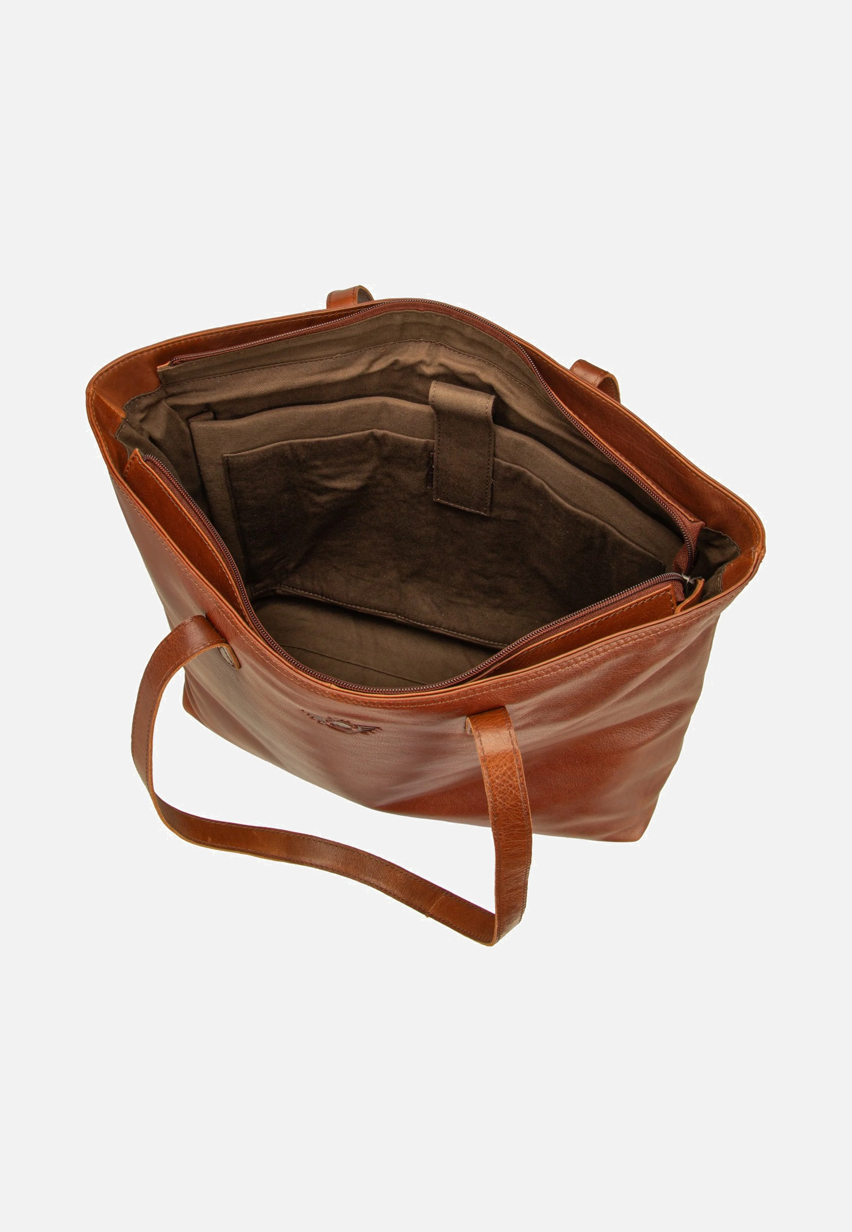 Waxy Vintage XXL Shopper Tobacco Nut - Einkaufstasche - Image 5