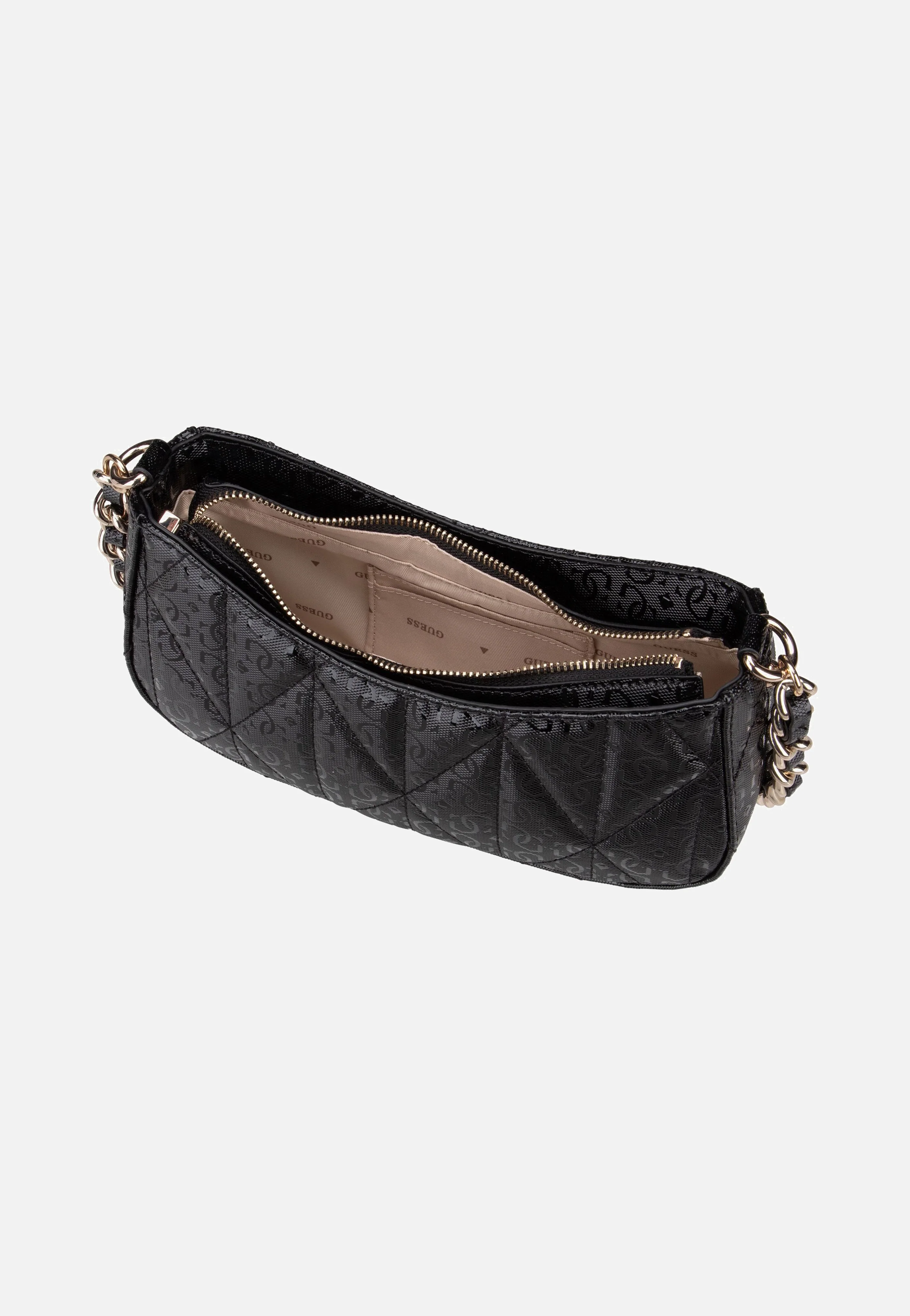 Aldina Top Zip SHB 63170 Black - Abendtasche - Image 3