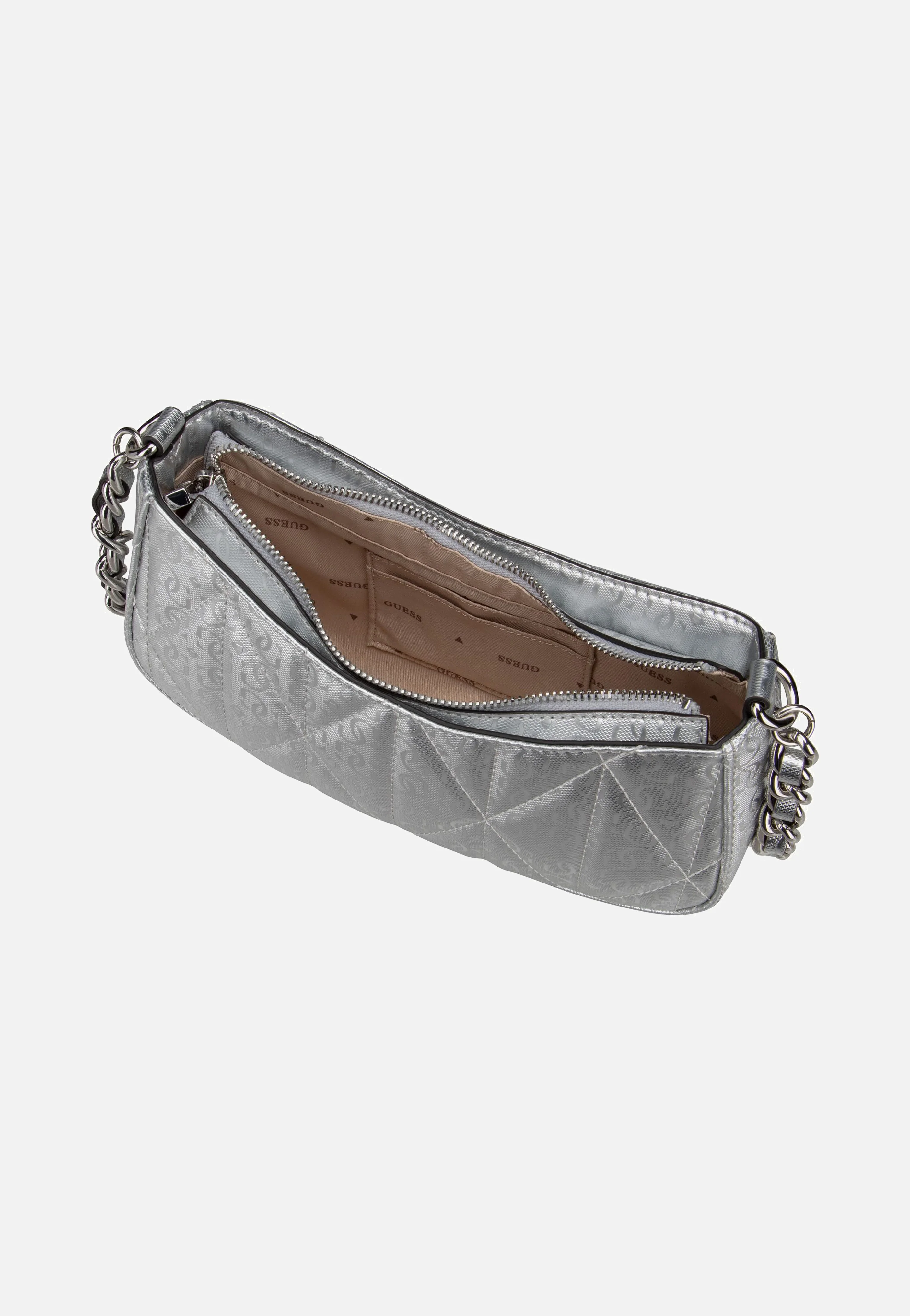 Aldina Top Zip SHB 63170 Silver - Abendtasche - Image 3