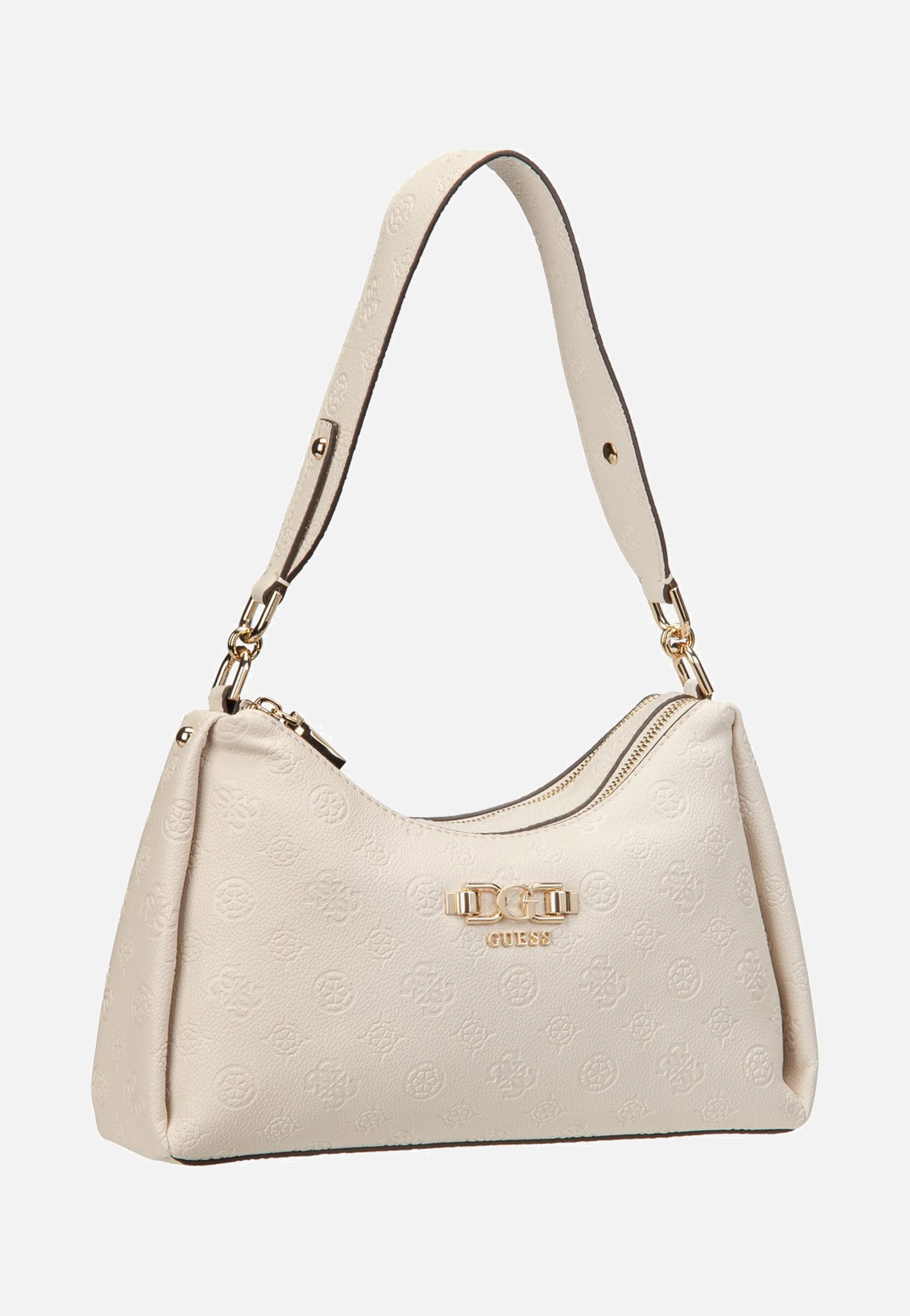 Anise Double Zip 16180 Stone Logo - UmhÀngetasche