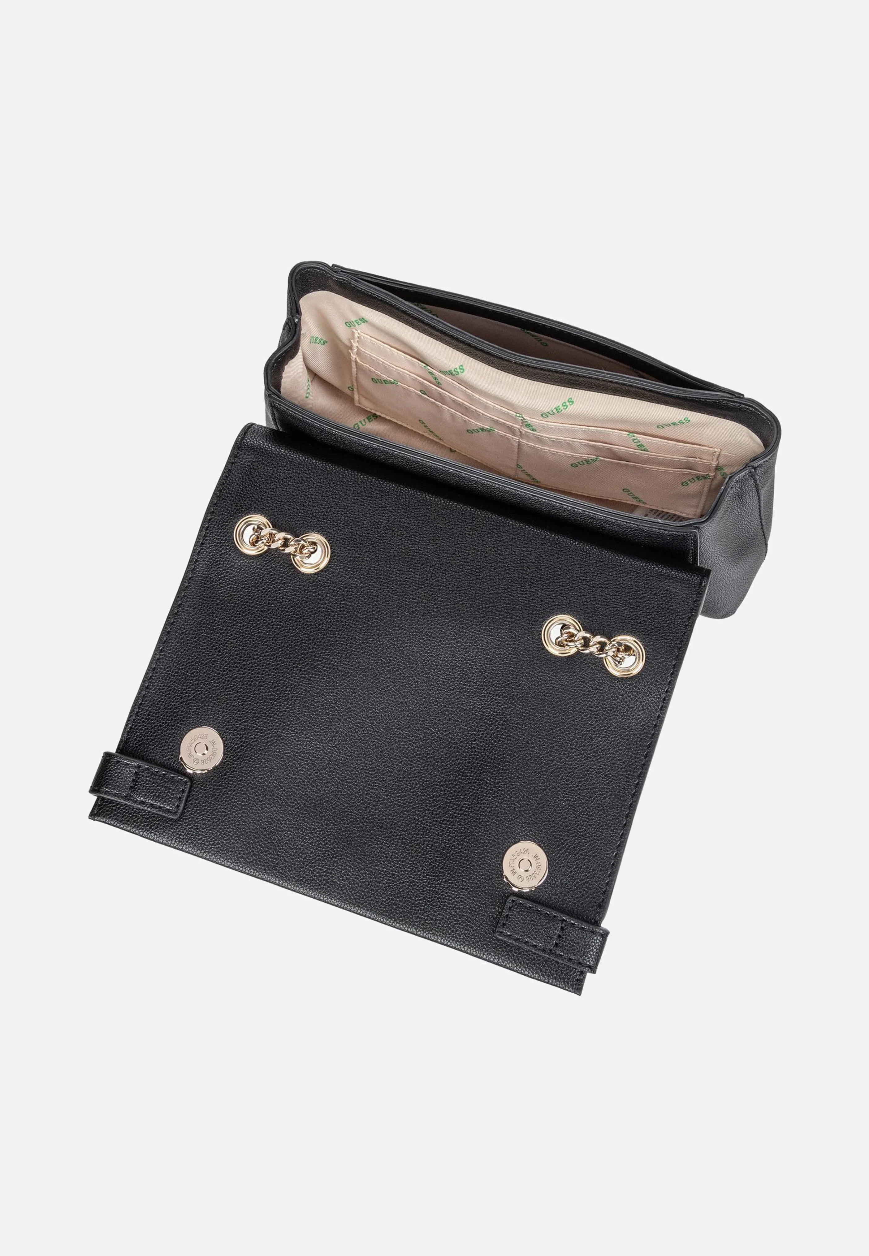 Eco Ali Convertible Flap 51121 Black - Crossbody Bag - Image 4
