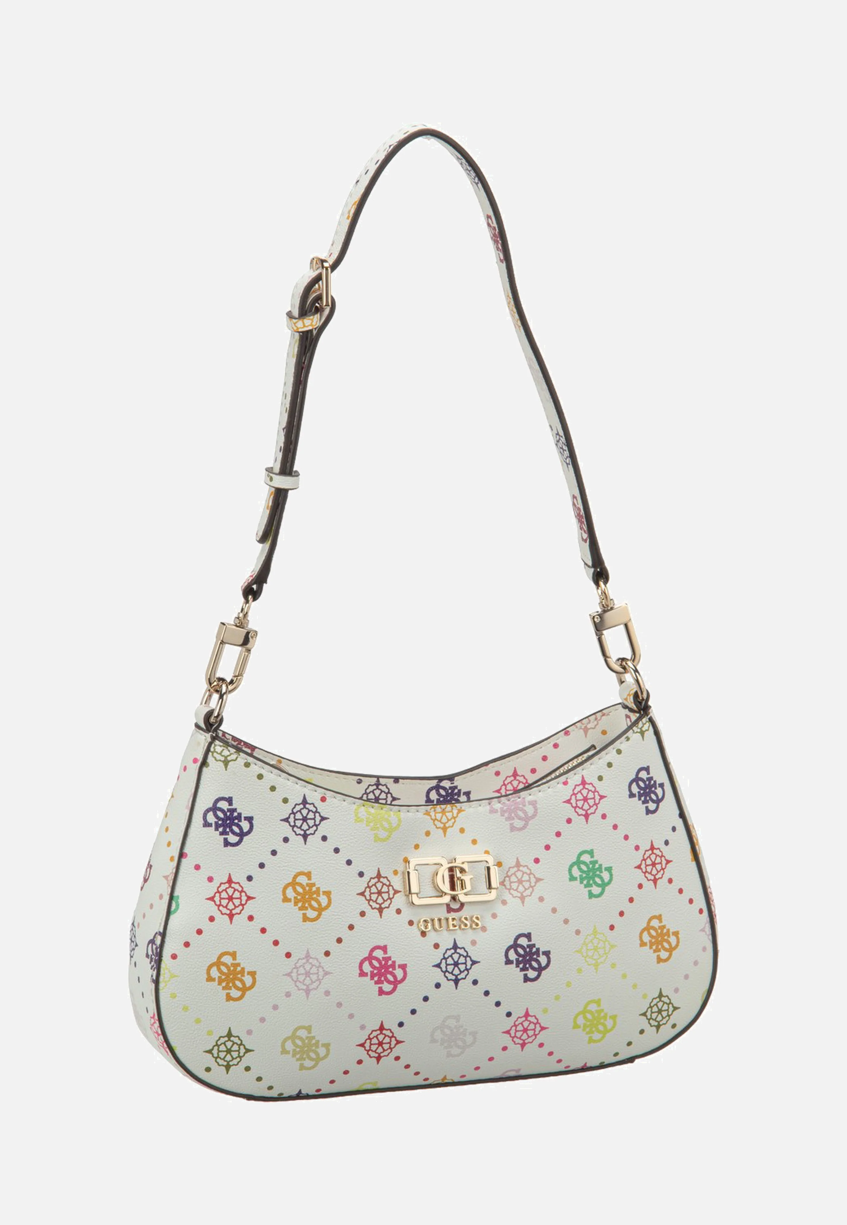 Emelie Logo Top Zip Shldr Multi Logo - UmhÀngetasche