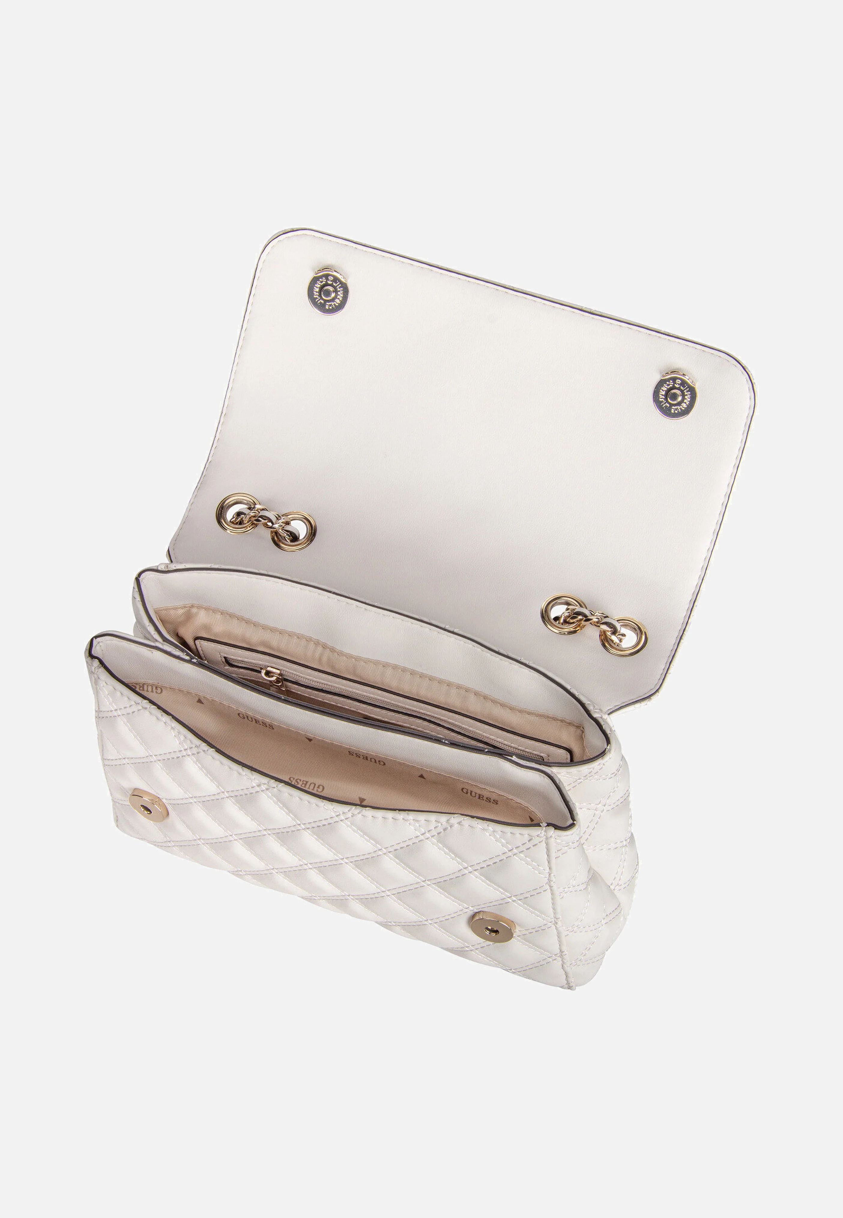 Giully II 2 Comp Conv Flap 73200 Off White - Abendtasche - Image 3