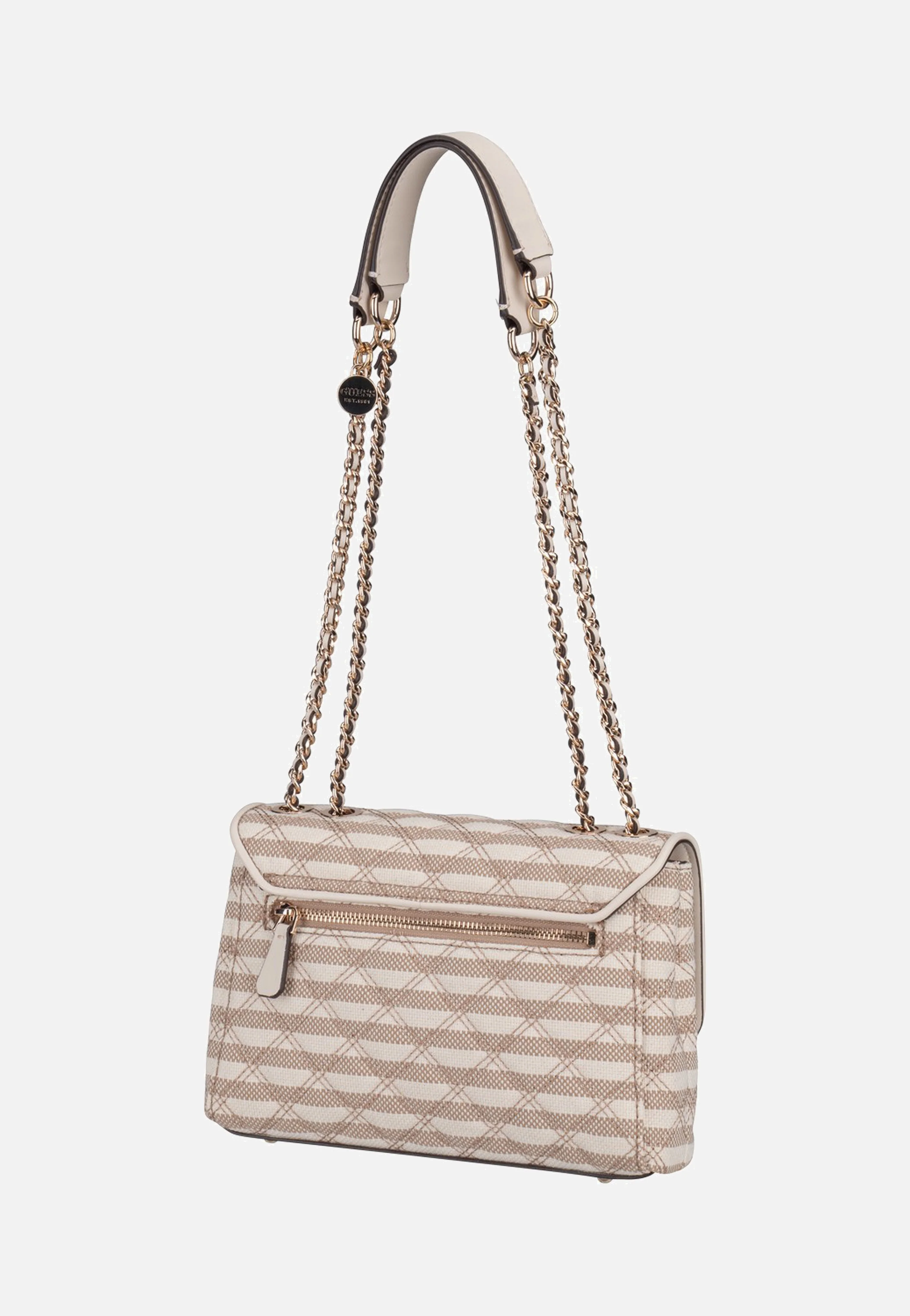 Giully II 2 Comp Conv Flap Taupe Multi - Crossbody Bag - Image 3