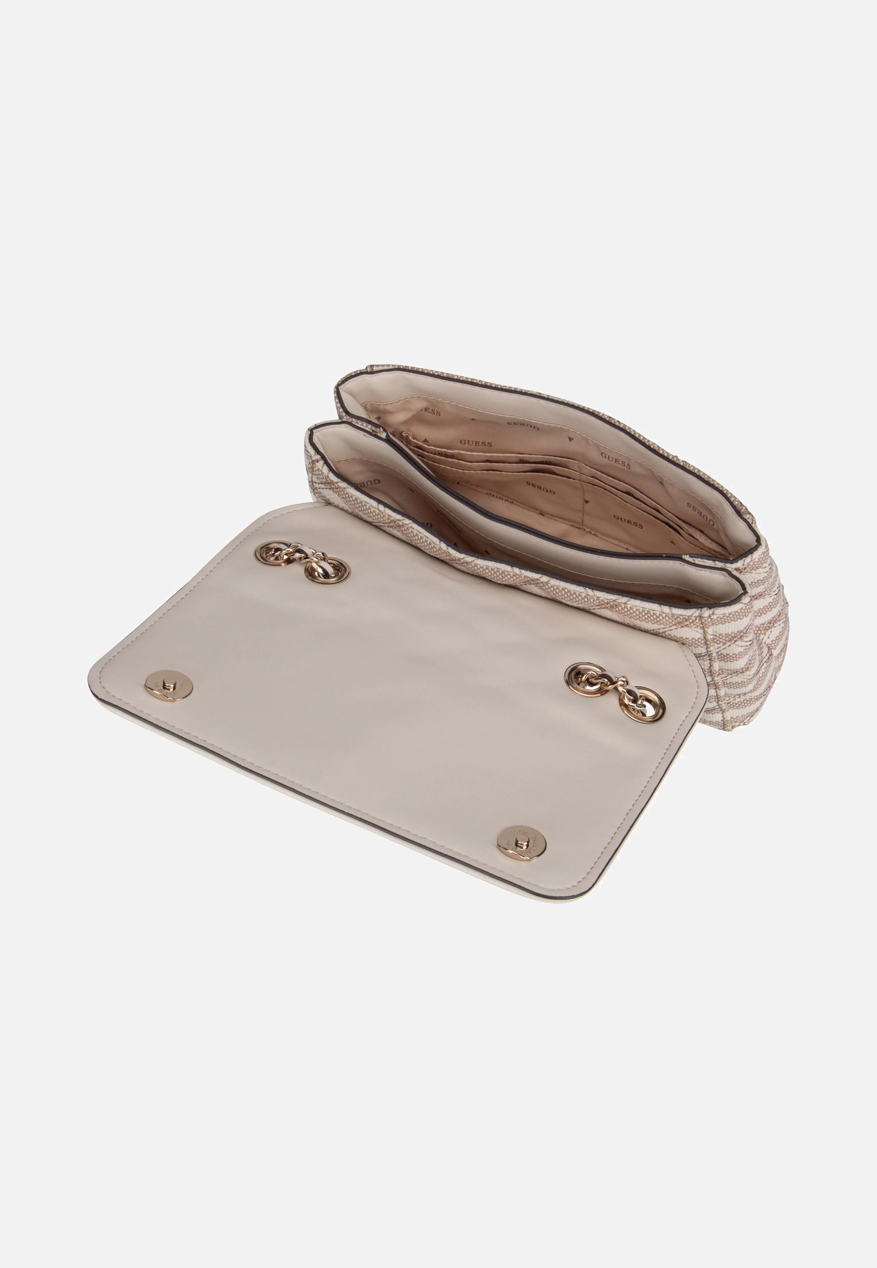 Giully II 2 Comp Conv Flap Taupe Multi - Crossbody Bag - Image 6