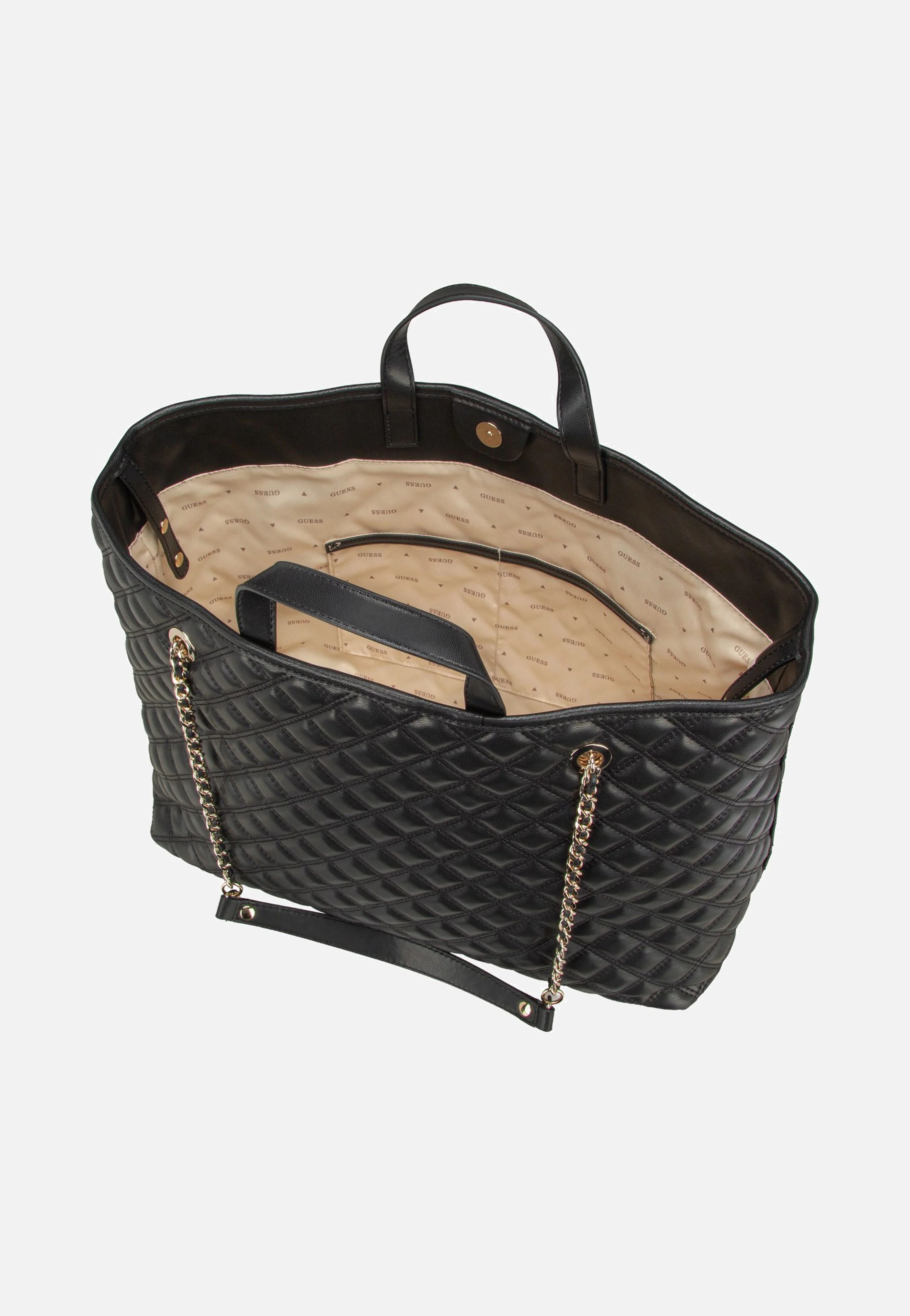 Giully II Large 2 In 1 Tote Black - Shopper - Image 6