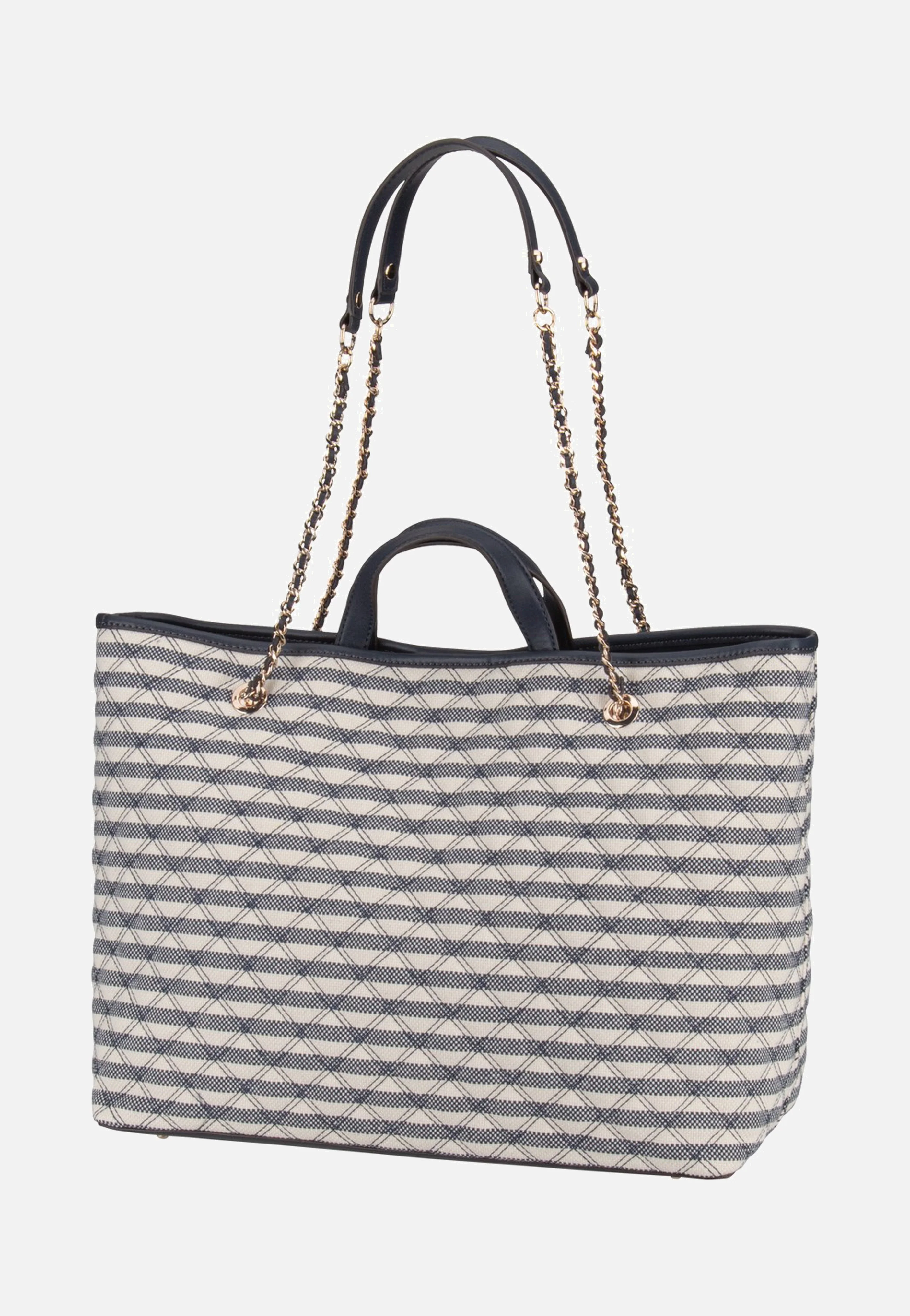 Giully II Large 2 In 1 Tote Navy Multi - Shopper - Image 3