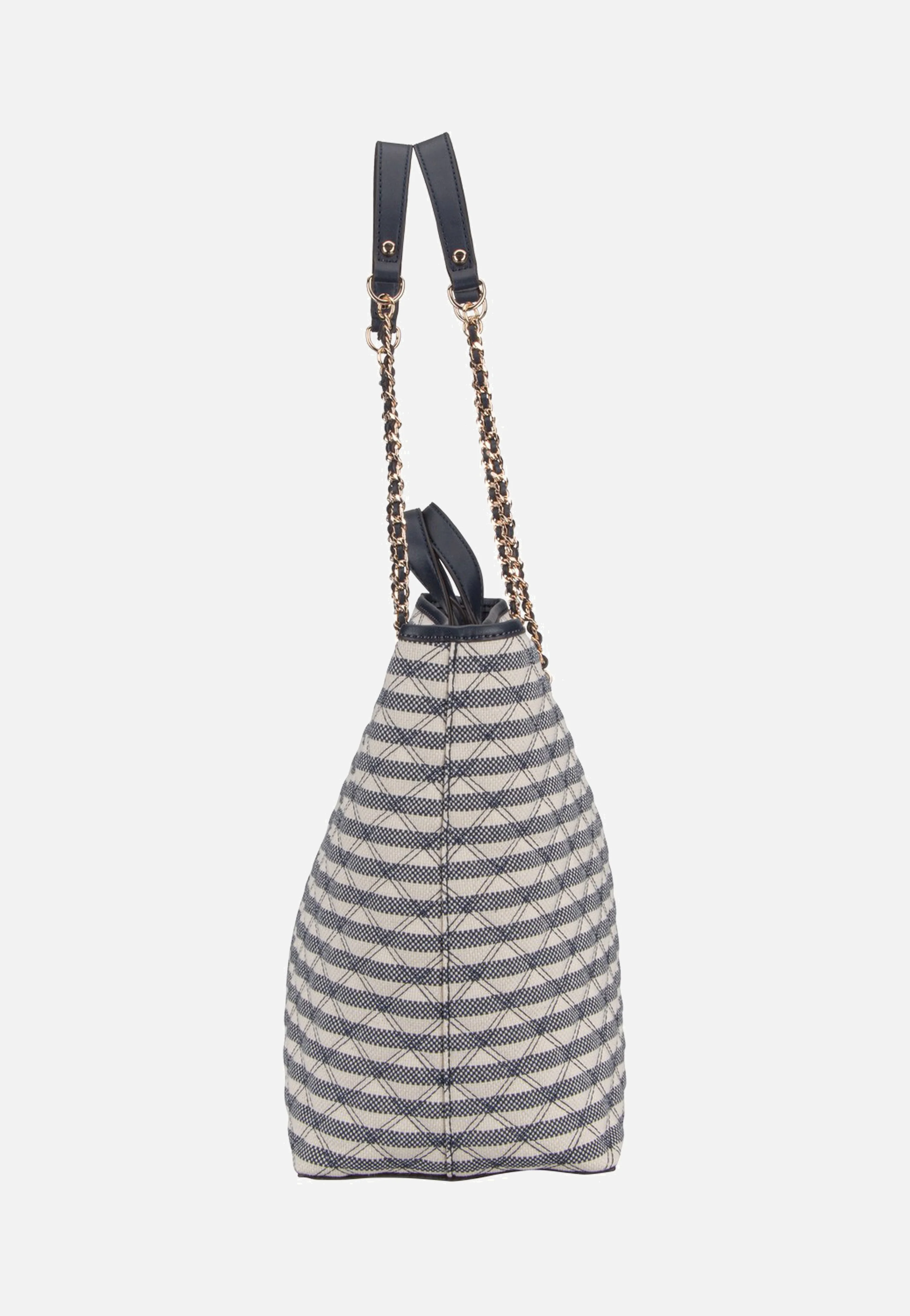 Giully II Large 2 In 1 Tote Navy Multi - Shopper - Image 4
