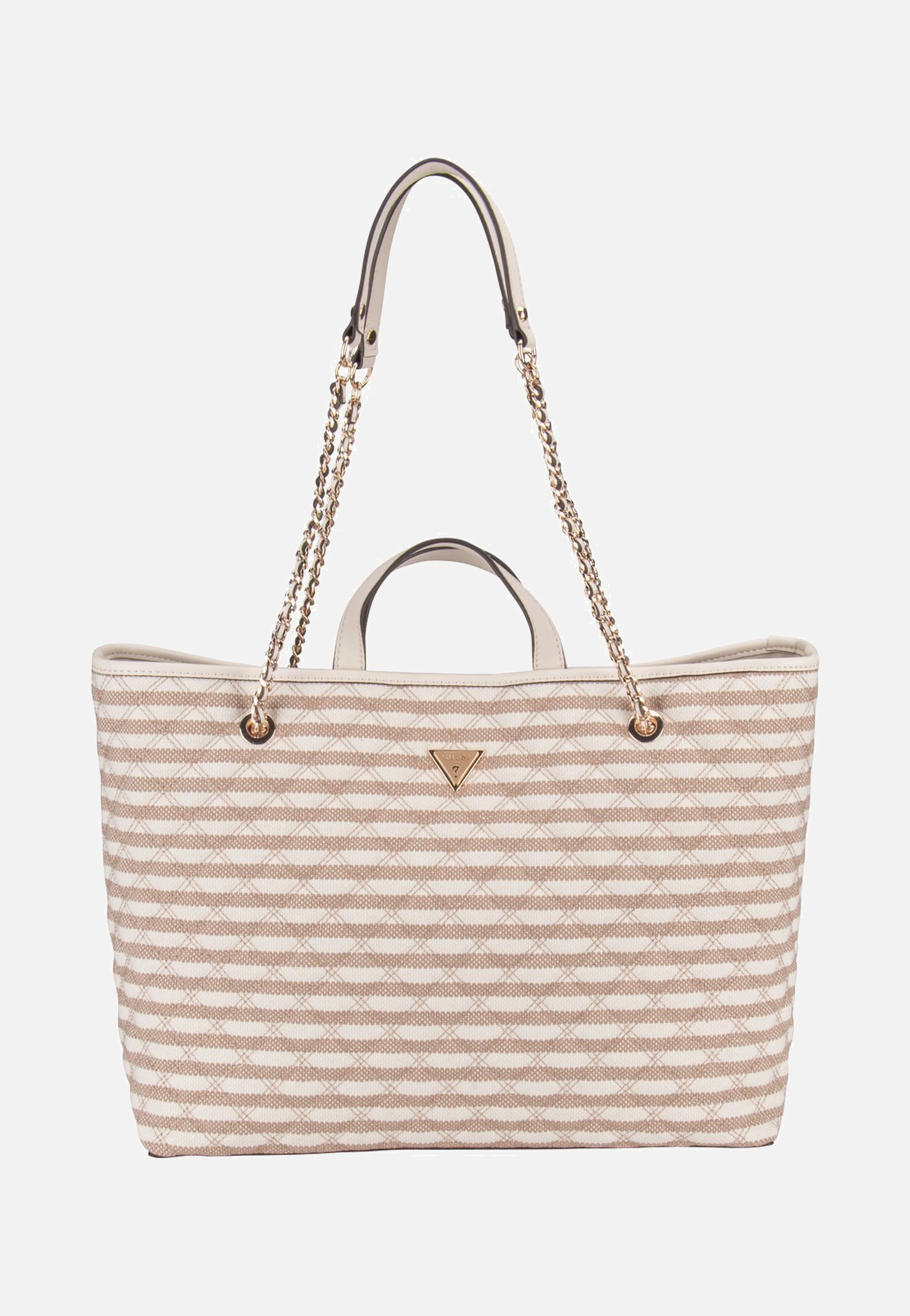 Giully II Large 2 In 1 Tote Taupe Multi - Shopper - Image 2