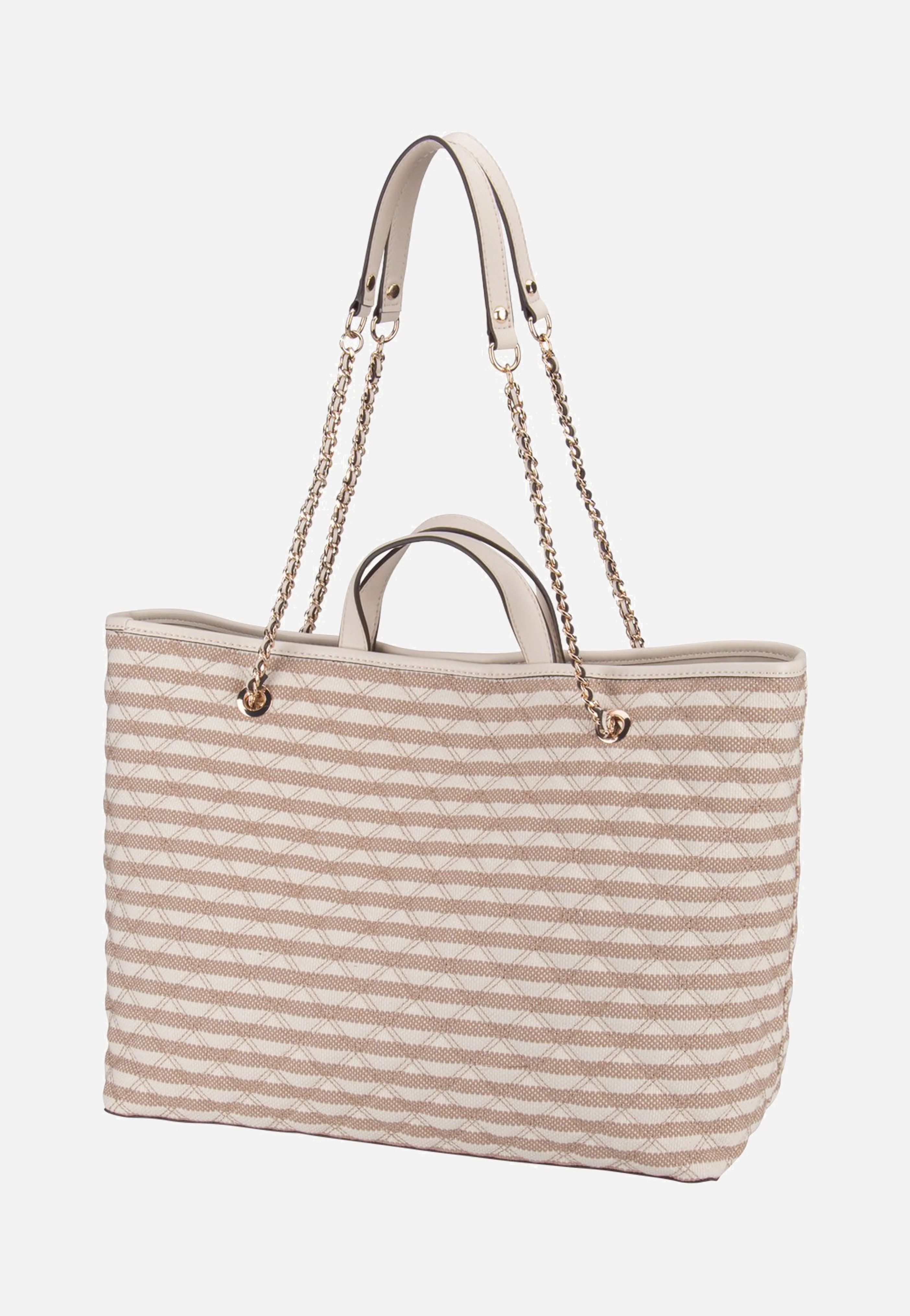 Giully II Large 2 In 1 Tote Taupe Multi - Shopper - Image 3