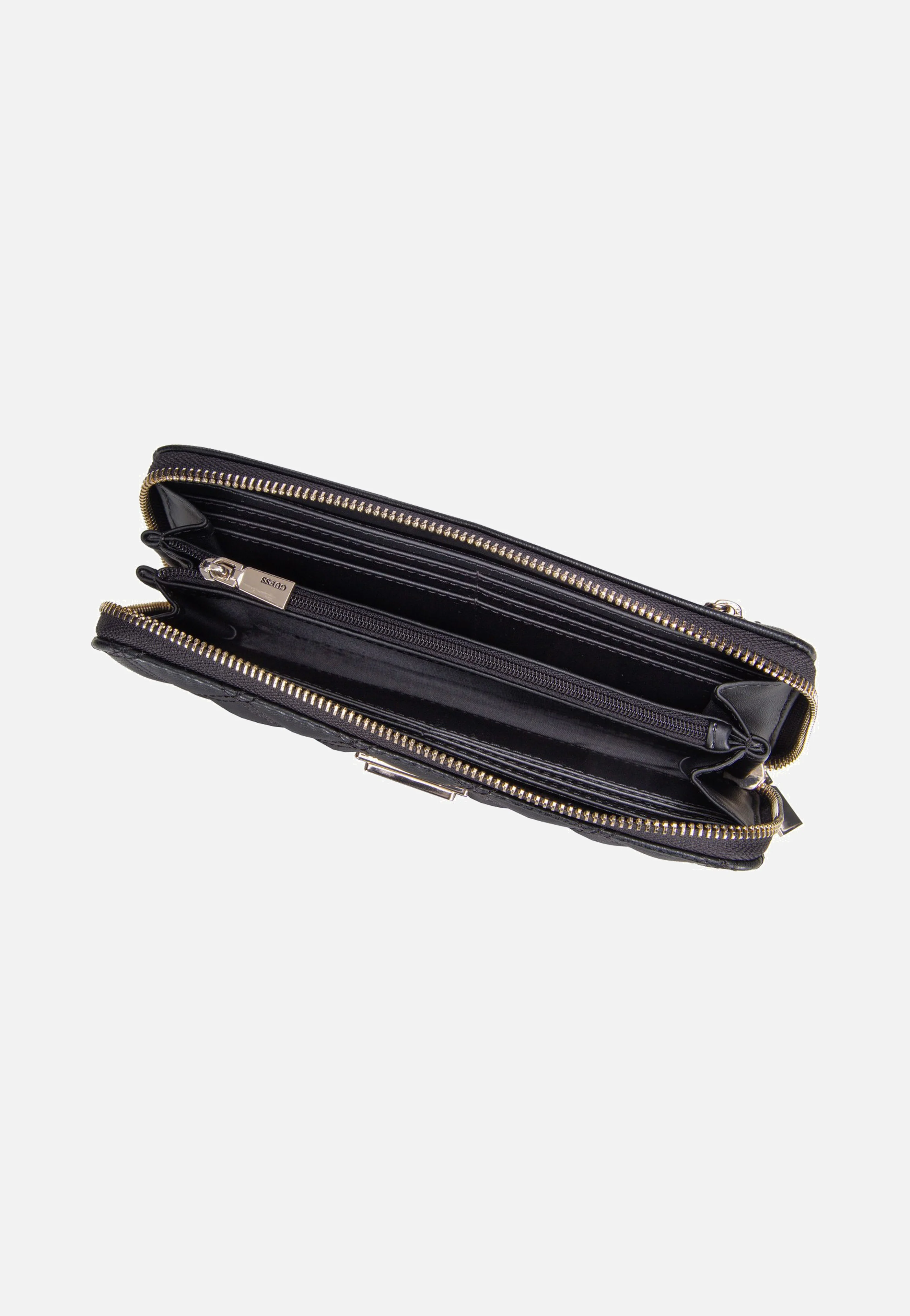 Giully II Slg Large Zip Around Black - Portemonnaie - Image 5
