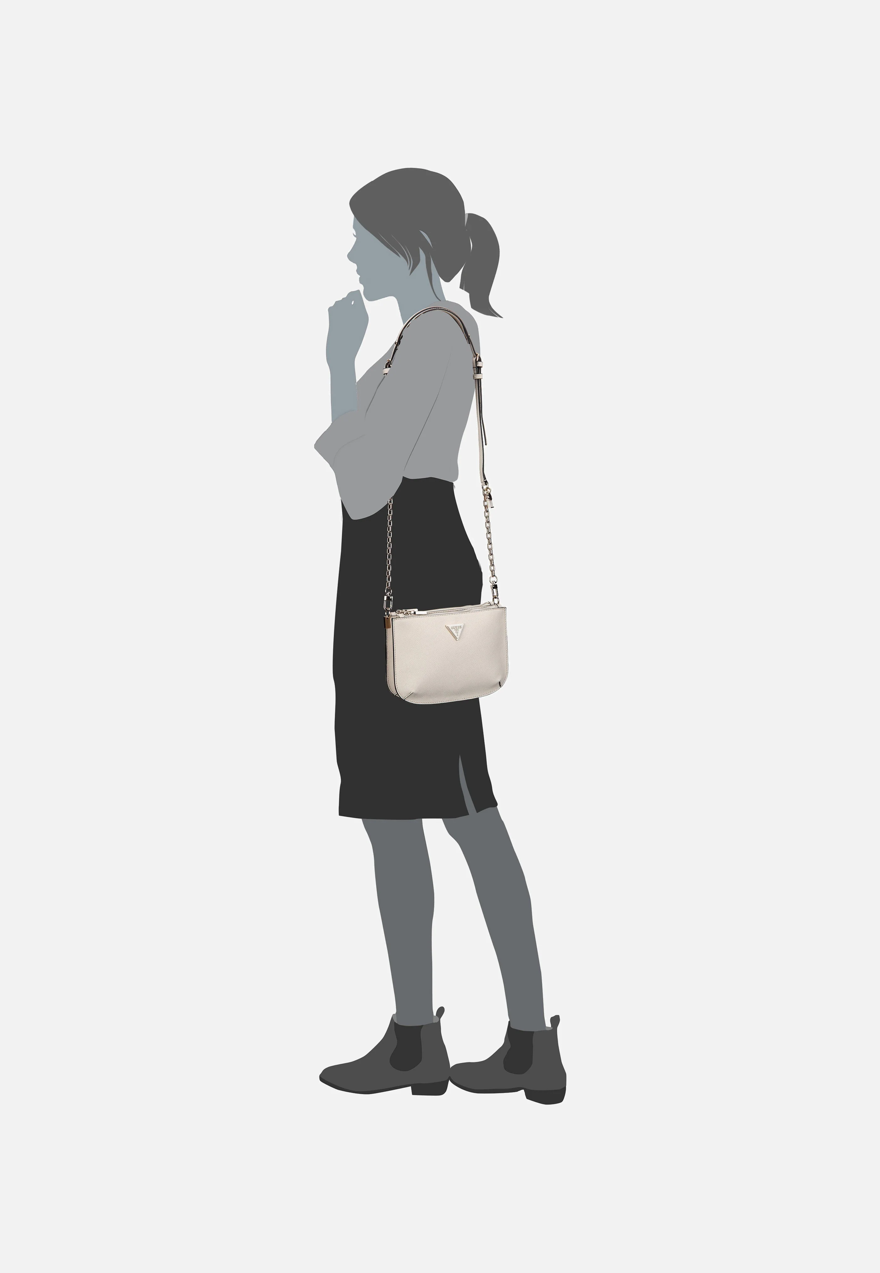 Ilia VG 69120 Stone - Crossbody Bag - Image 6