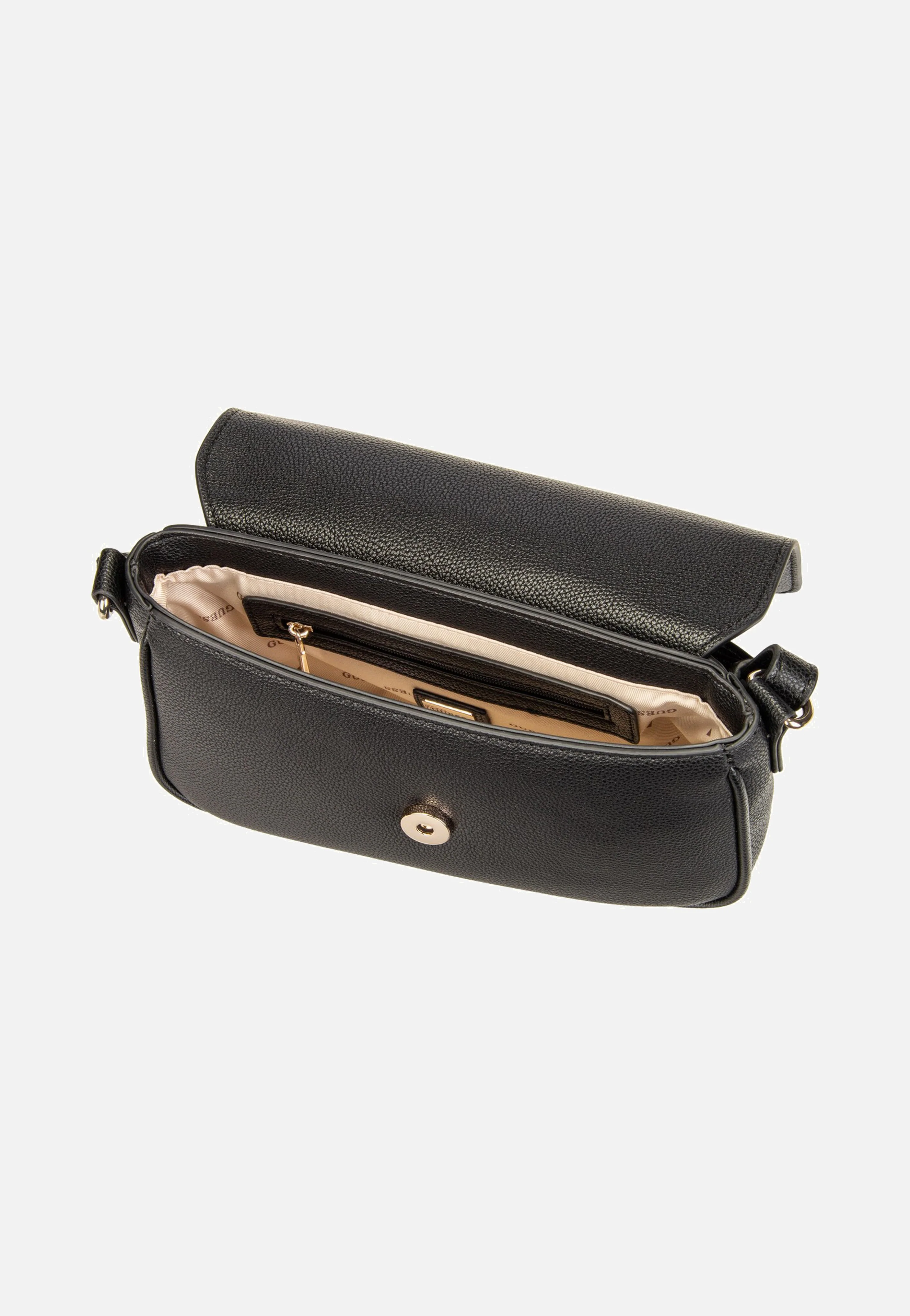 Isola Convertible Xbody Flap Black - Crossbody Bag - Image 5