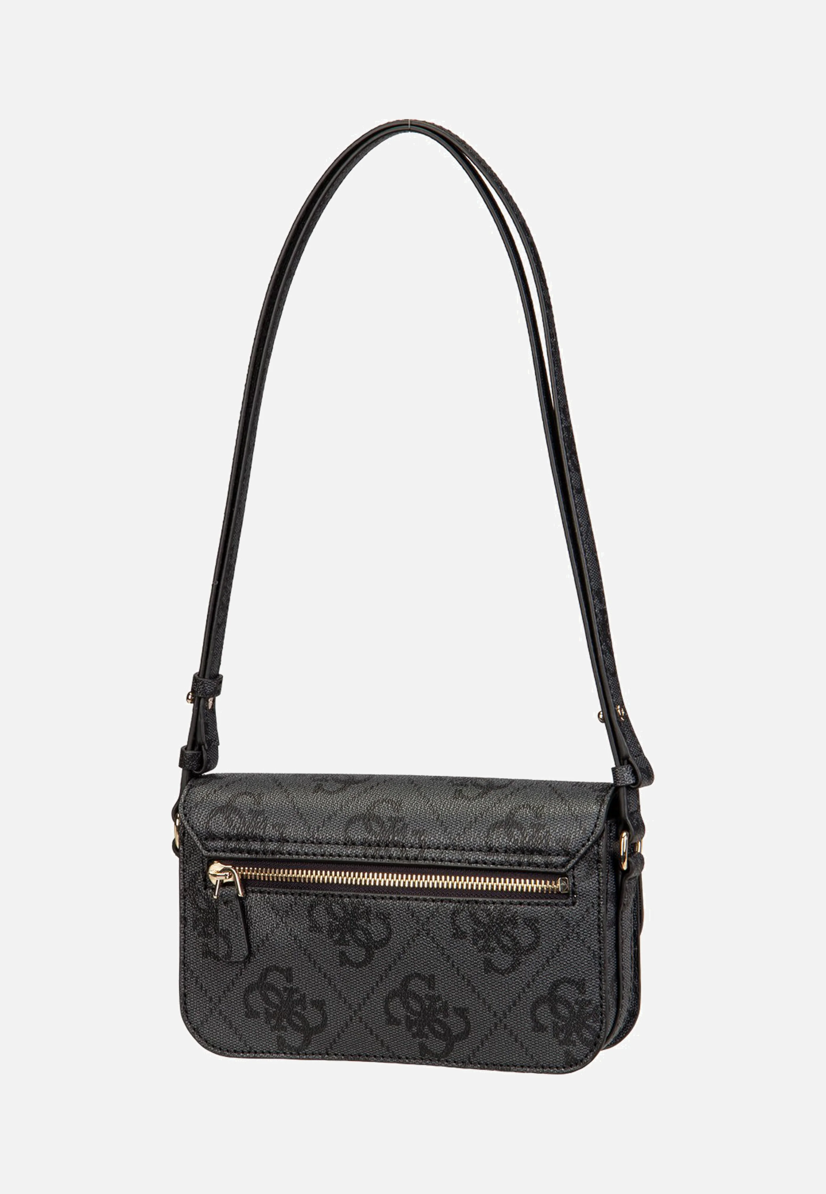 Janie Logo Conv Xbody Flap Coal Logo - Crossbody Bag - Image 3
