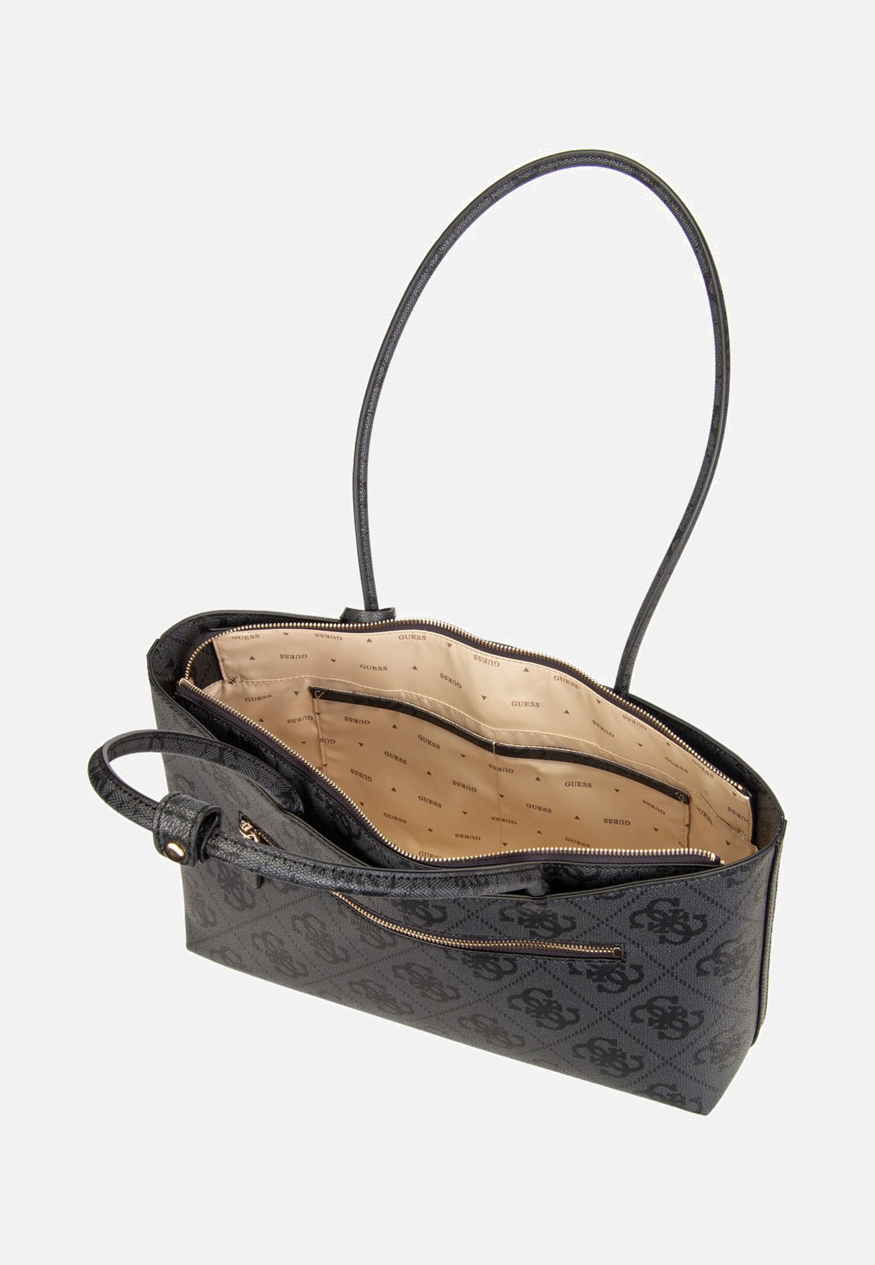 Janie Logo Girlfriend Carryall Coal Logo - Shopper - Image 6