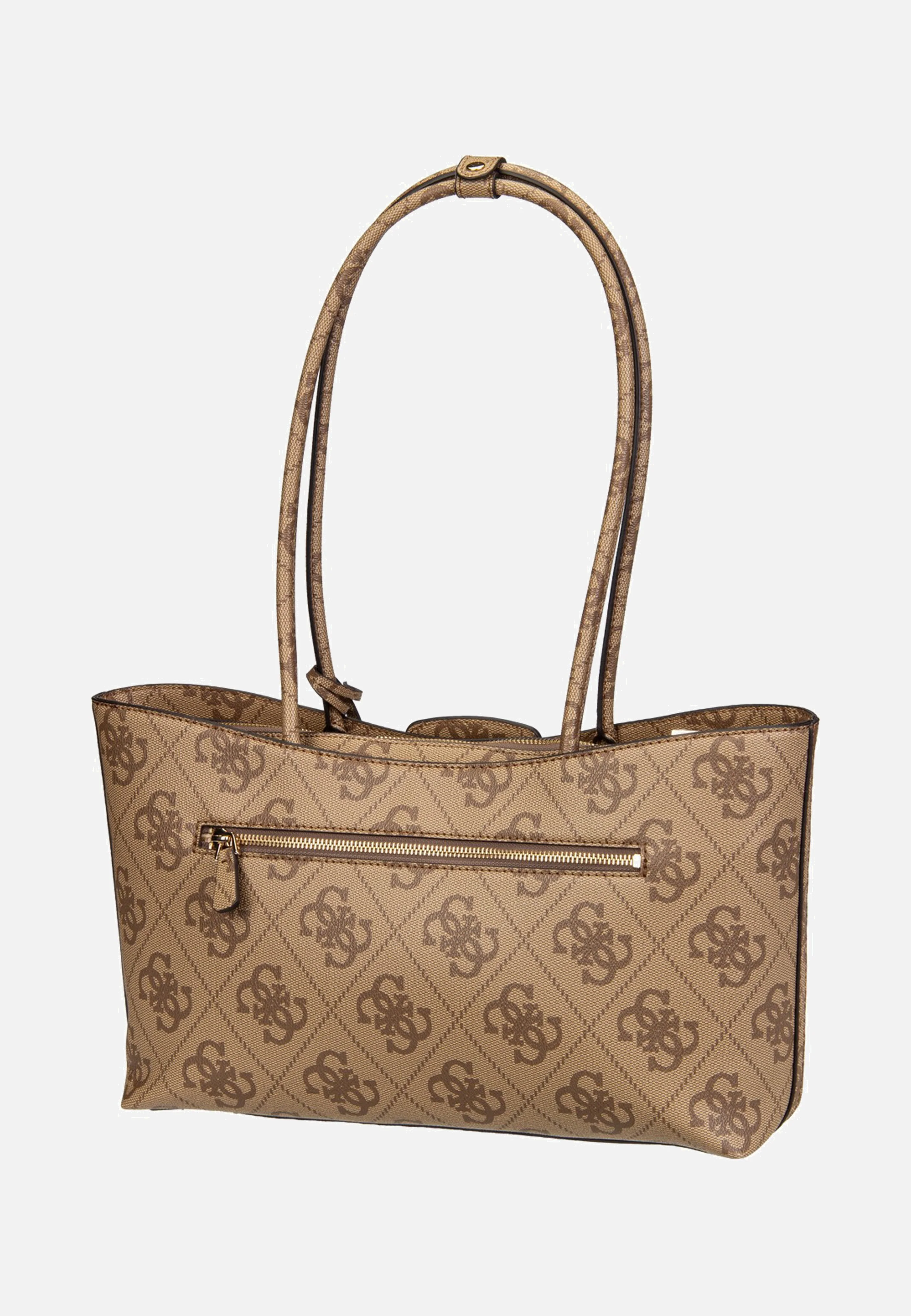 Janie Logo Girlfriend Carryall Latte Logo - Shopper - Image 3