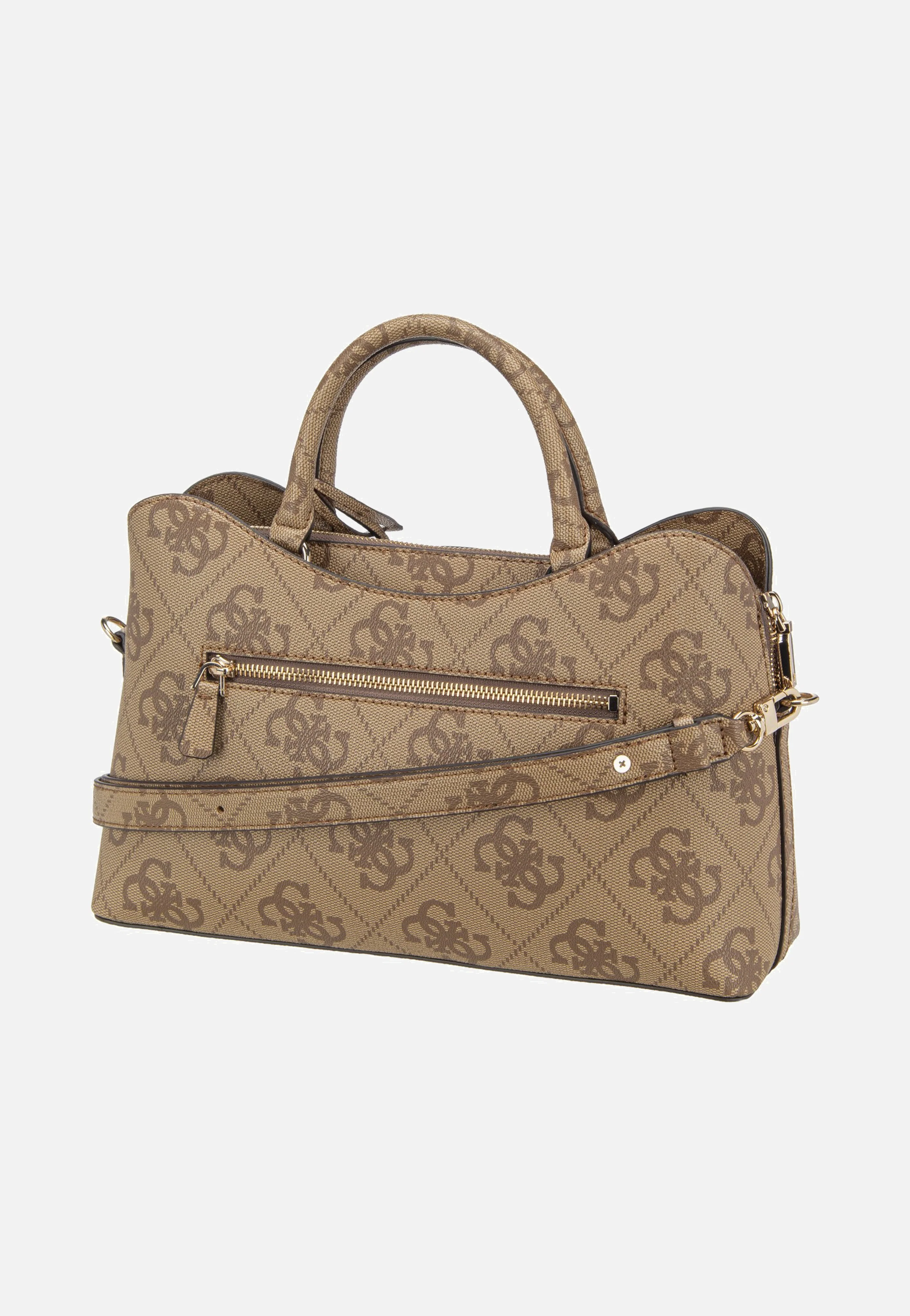 Janie Logo Girlfriend Satchel Latte Logo - Satchel - Image 3