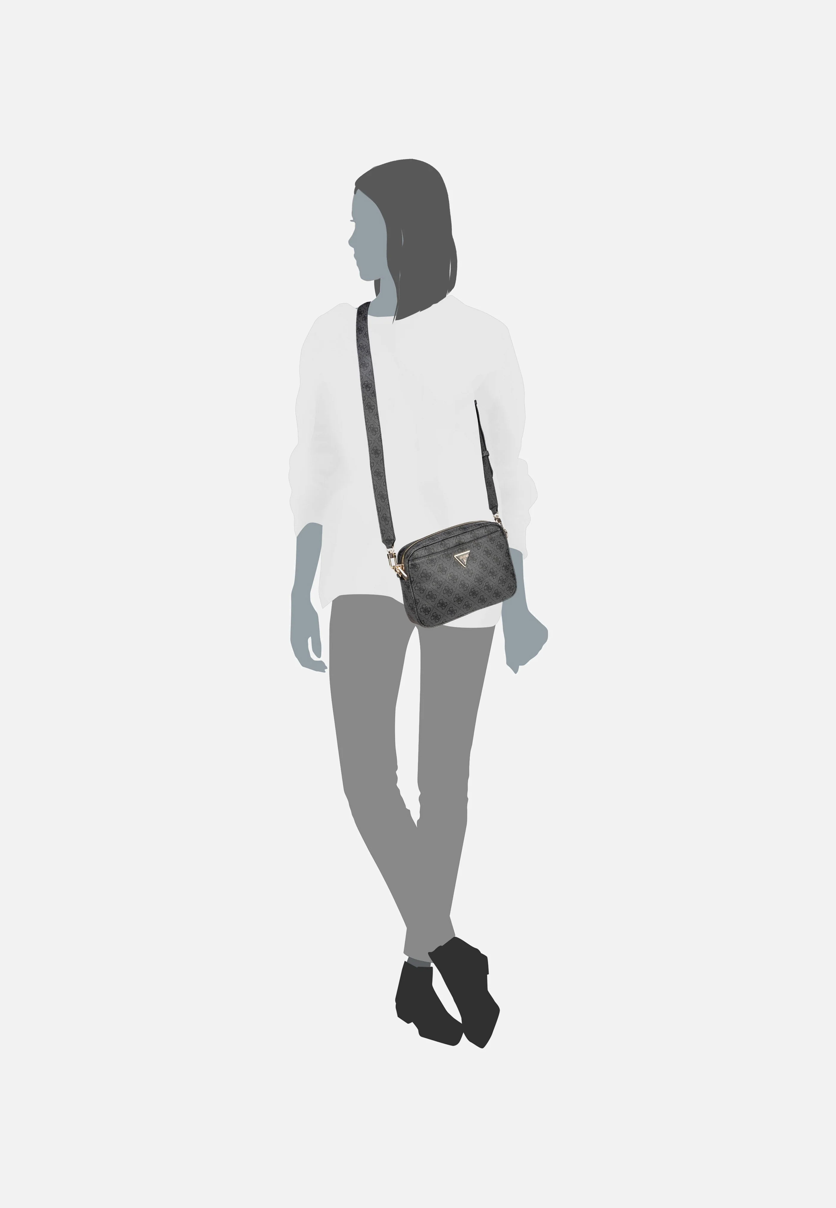 Meridian II 74140 Logo Coal - Crossbody Bag - Image 6