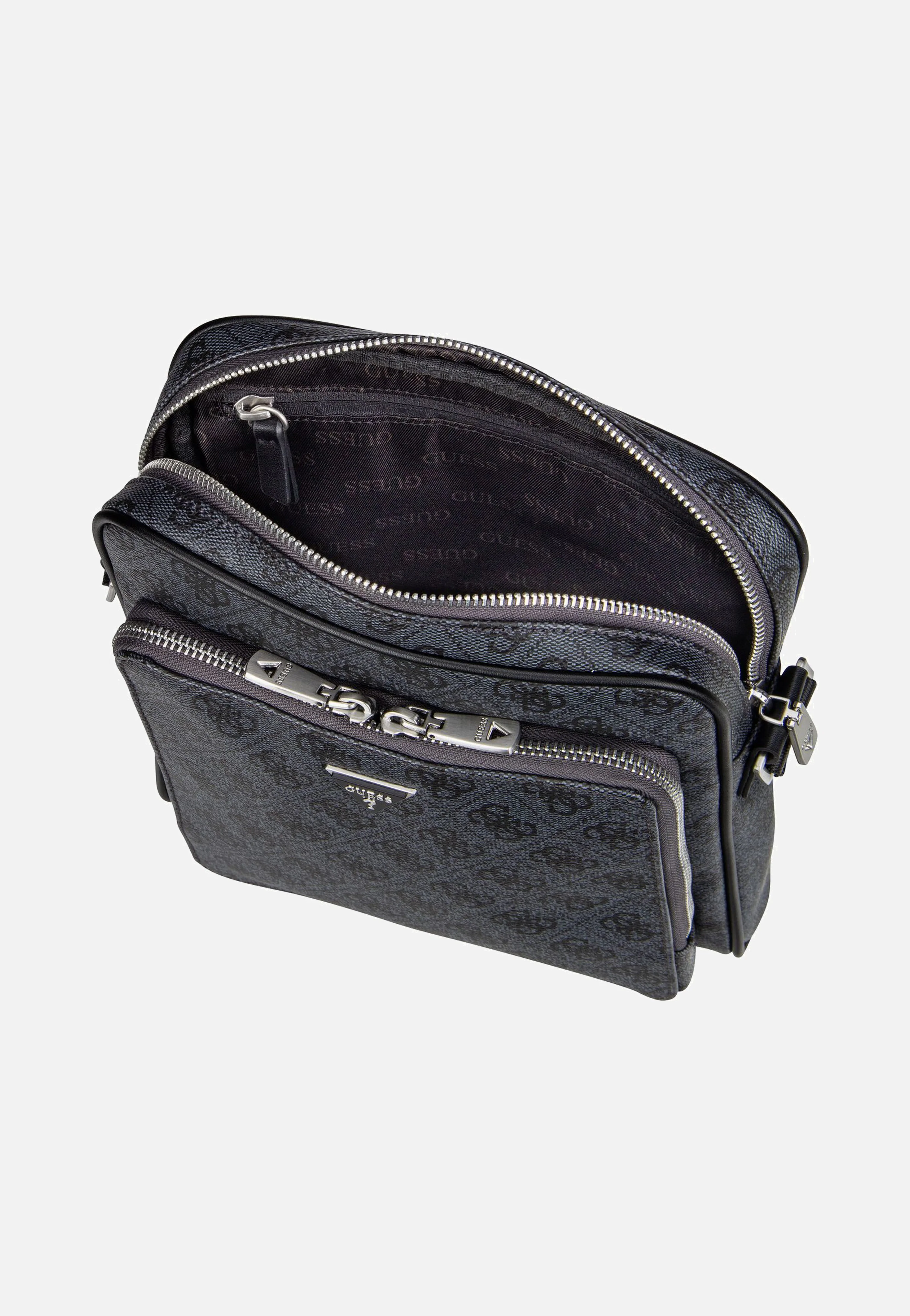 Milano 4G Eco Top Zip Black - Crossbody Bag - Image 4